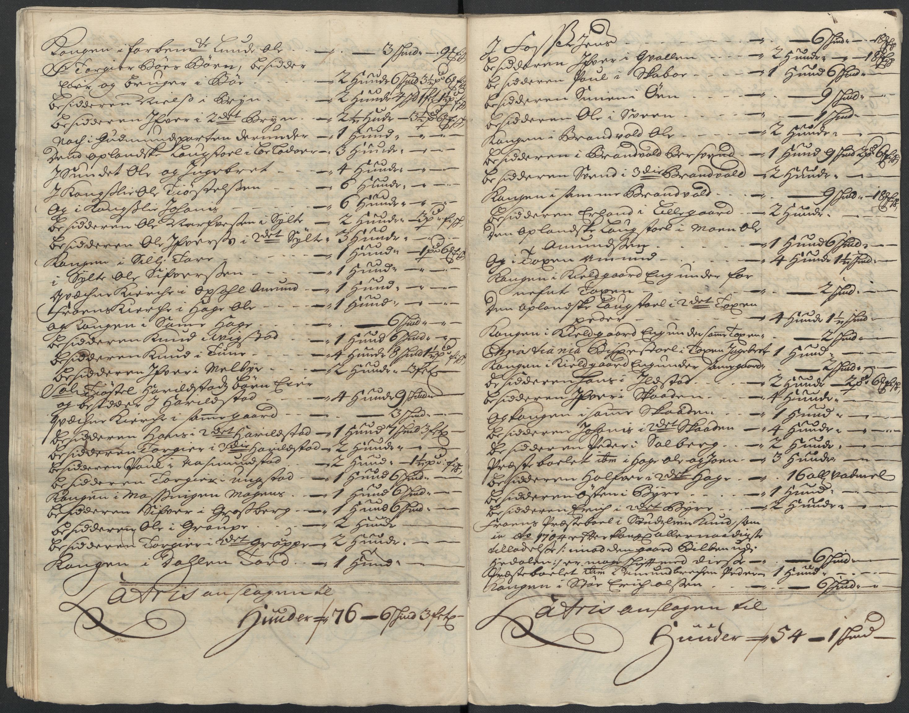 Rentekammeret inntil 1814, Reviderte regnskaper, Fogderegnskap, AV/RA-EA-4092/R17/L1179: Fogderegnskap Gudbrandsdal, 1708-1710, p. 75