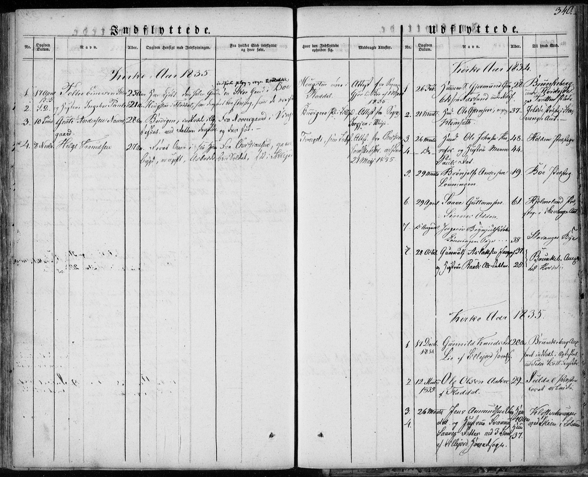 Seljord kirkebøker, SAKO/A-20/F/Fa/L0011: Parish register (official) no. I 11, 1831-1849, p. 340