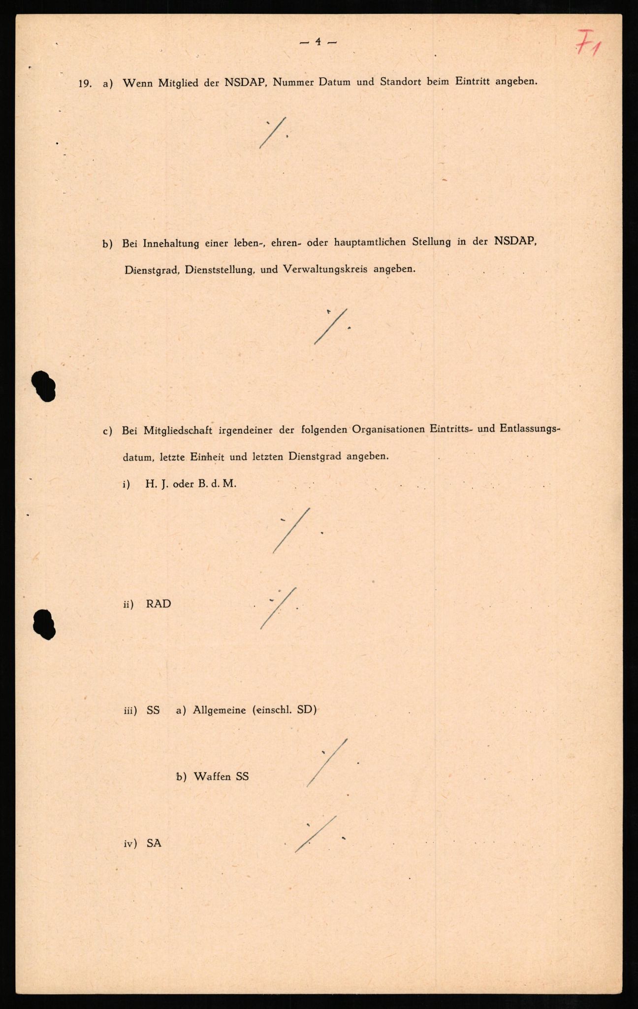 Forsvaret, Forsvarets overkommando II, AV/RA-RAFA-3915/D/Db/L0007: CI Questionaires. Tyske okkupasjonsstyrker i Norge. Tyskere., 1945-1946, p. 395