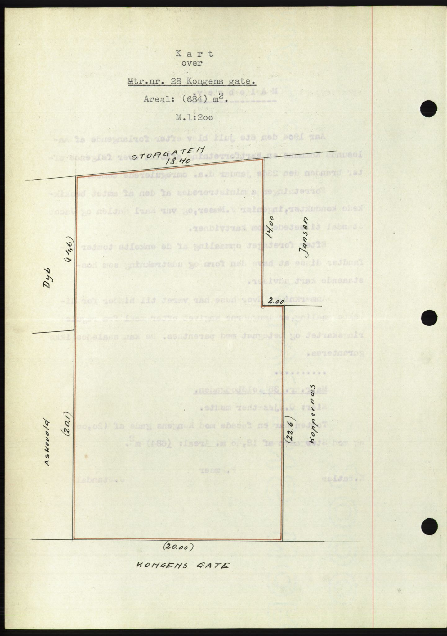 Ålesund byfogd, AV/SAT-A-4384: Mortgage book no. 30, 1932-1933, Deed date: 10.03.1933