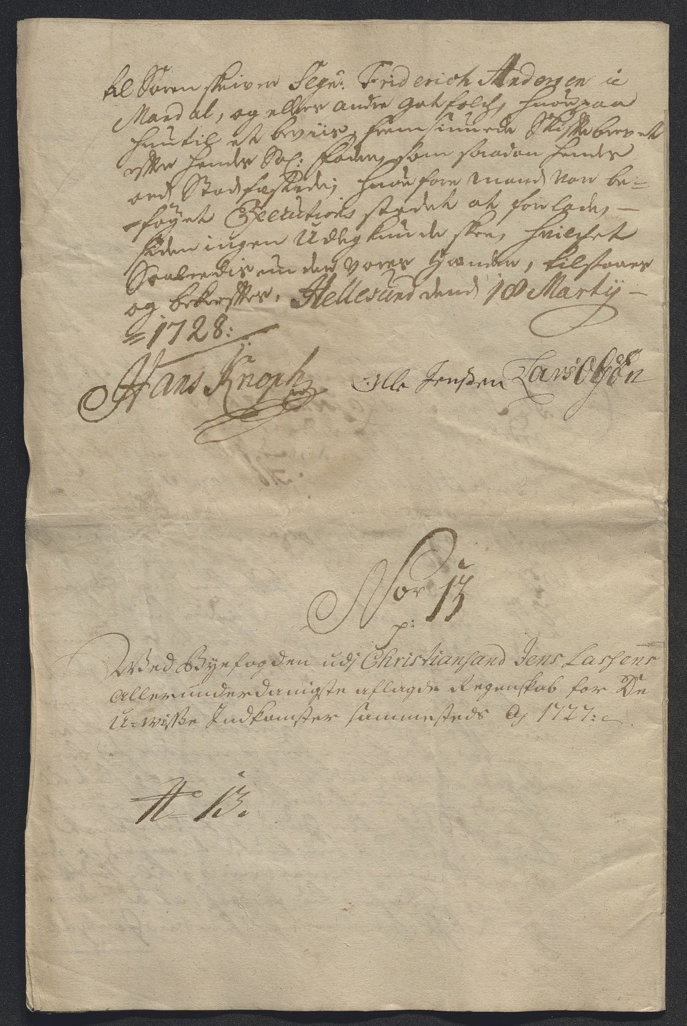 Rentekammeret inntil 1814, Reviderte regnskaper, Byregnskaper, RA/EA-4066/R/Rm/L0286: [M19] Sikt og sakefall, 1719-1727, p. 662