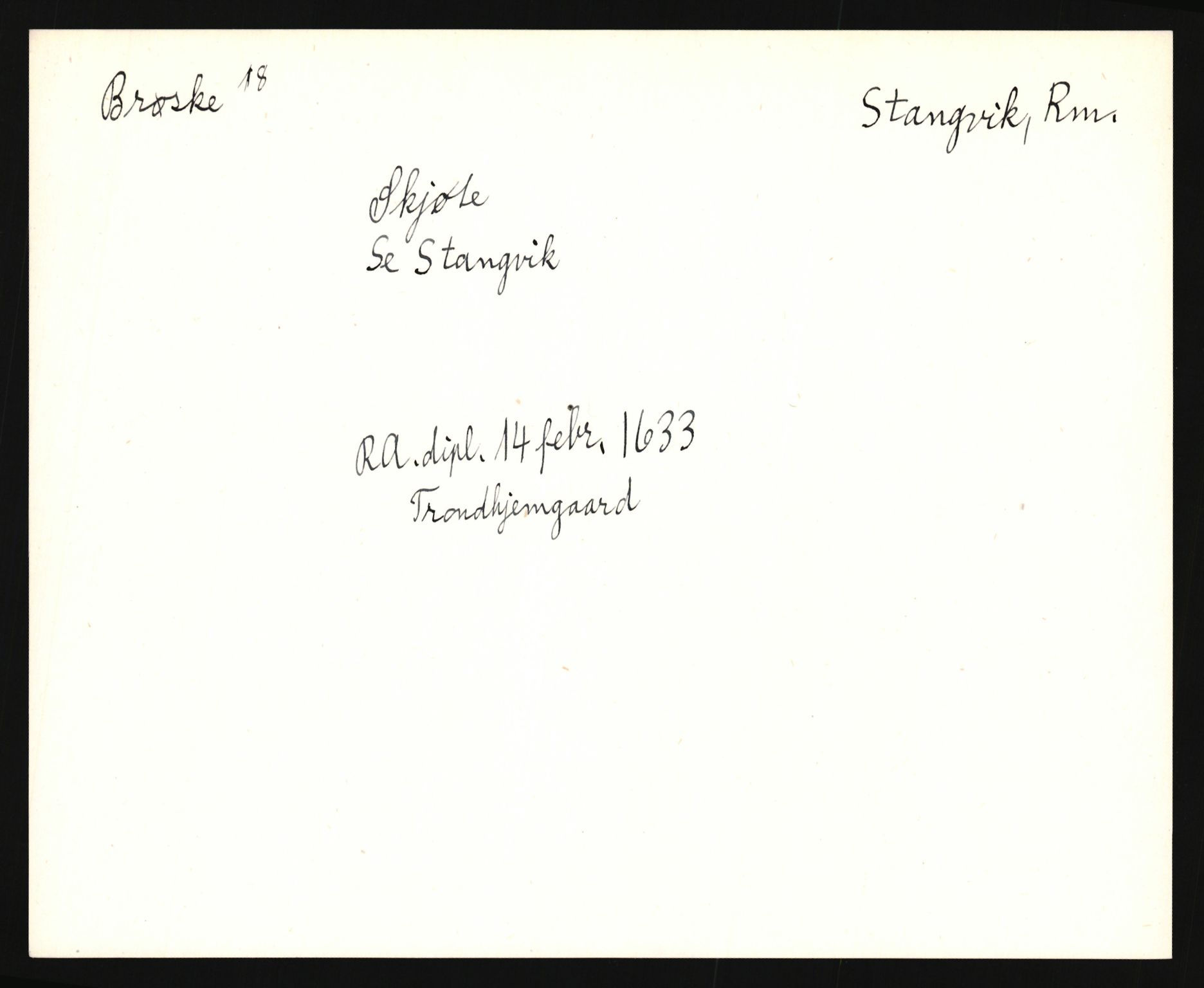 Riksarkivets diplomsamling, AV/RA-EA-5965/F35/F35e/L0031: Registreringssedler Møre og Romsdal, 1400-1700, p. 659