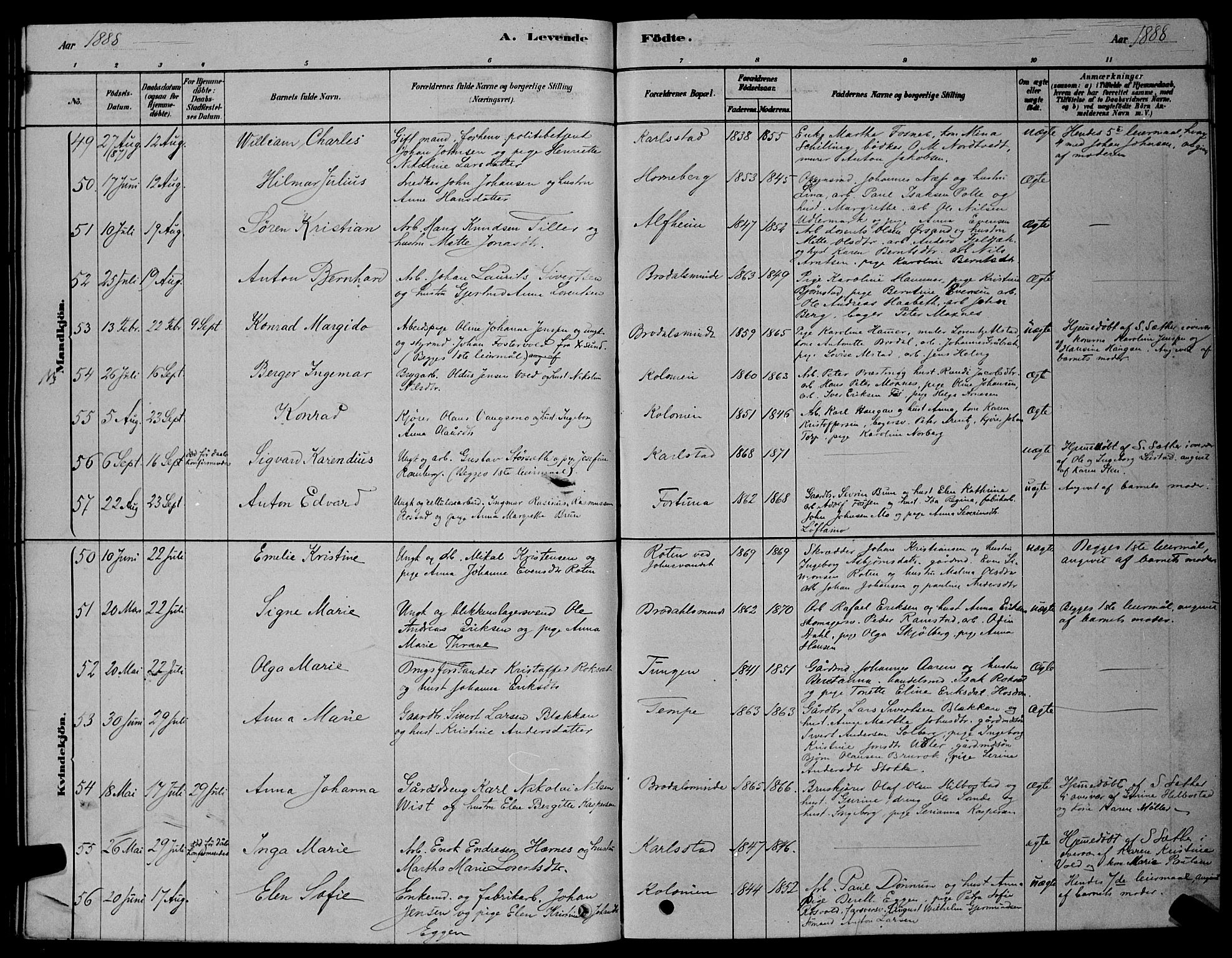 Ministerialprotokoller, klokkerbøker og fødselsregistre - Sør-Trøndelag, AV/SAT-A-1456/606/L0312: Parish register (copy) no. 606C08, 1878-1894