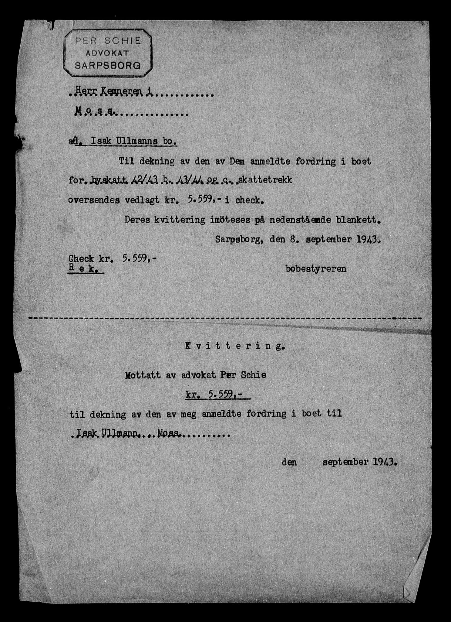 Justisdepartementet, Tilbakeføringskontoret for inndratte formuer, AV/RA-S-1564/H/Hc/Hcd/L1008: --, 1945-1947, p. 442