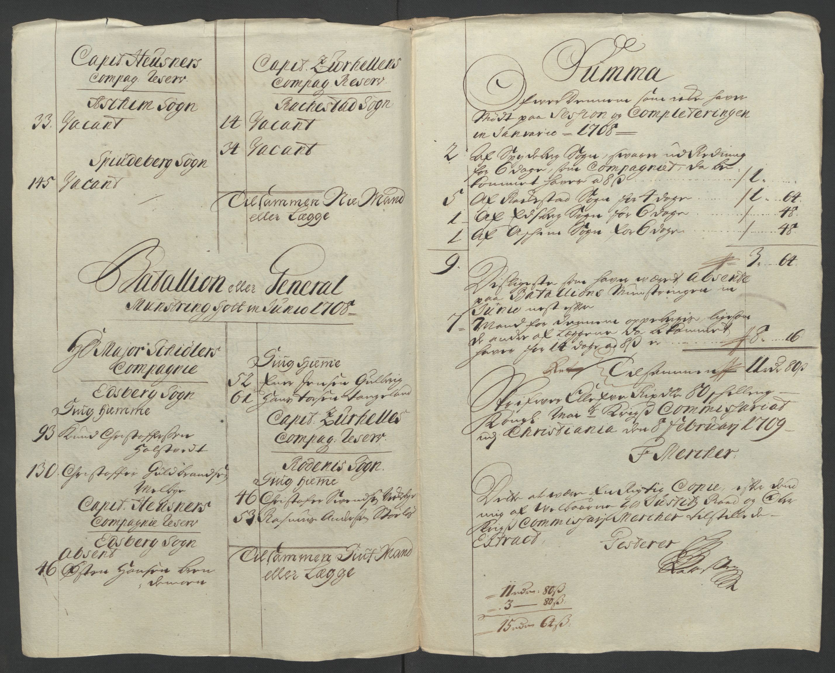 Rentekammeret inntil 1814, Reviderte regnskaper, Fogderegnskap, AV/RA-EA-4092/R07/L0300: Fogderegnskap Rakkestad, Heggen og Frøland, 1708, p. 104