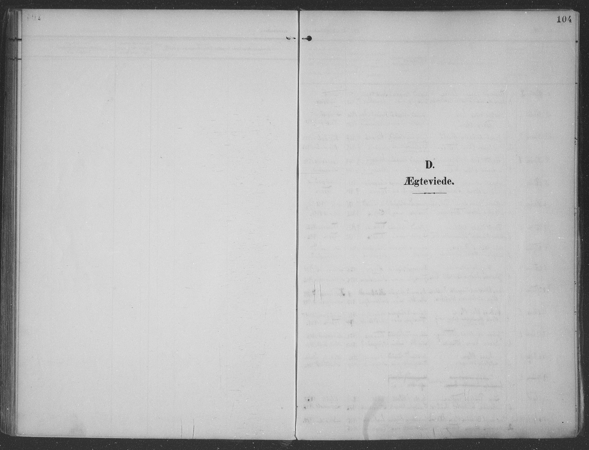 Haugesund sokneprestkontor, SAST/A -101863/H/Ha/Haa/L0007: Parish register (official) no. A 7, 1904-1916, p. 104