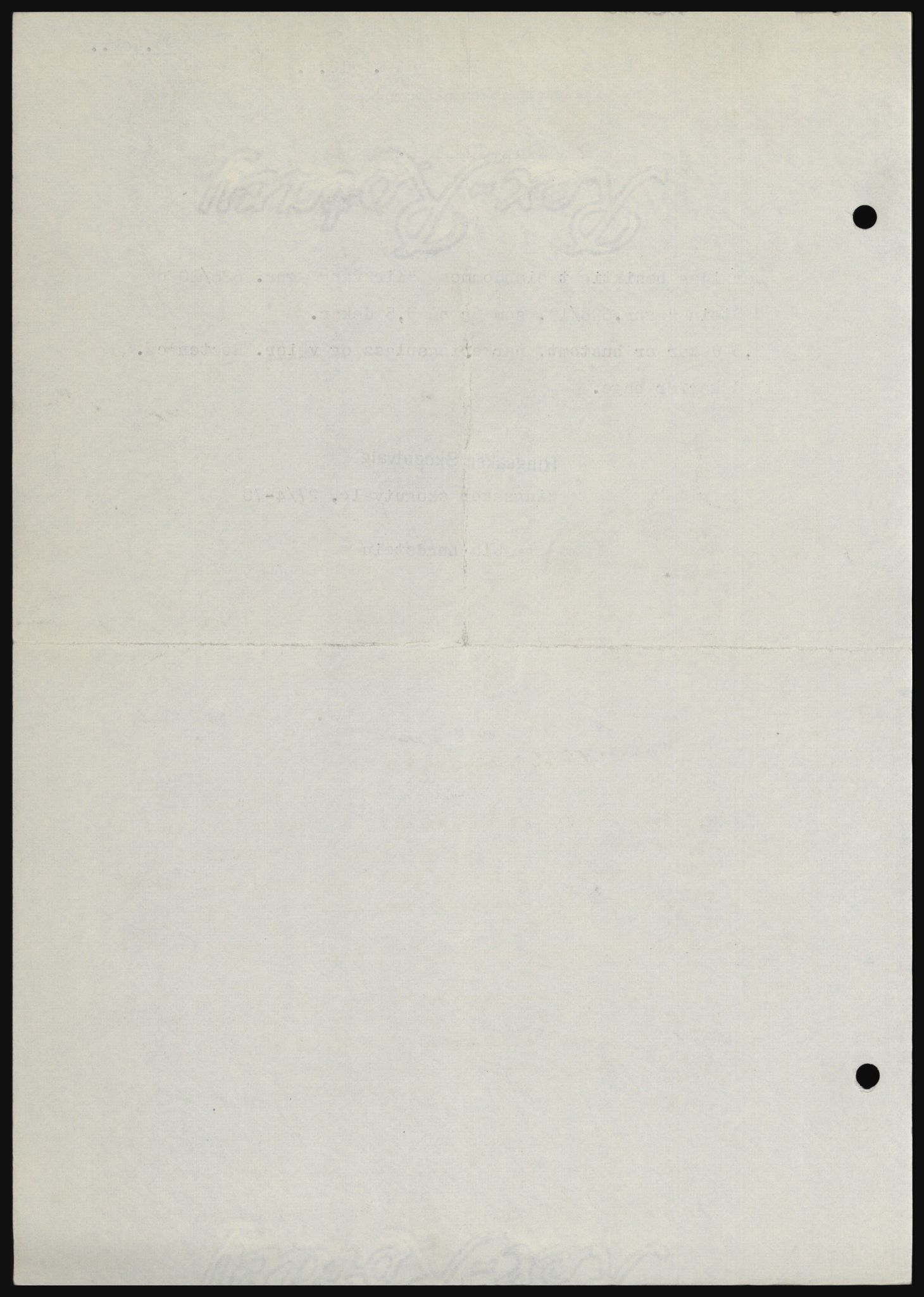 Nord-Hedmark sorenskriveri, SAH/TING-012/H/Hc/L0033: Mortgage book no. 33, 1970-1970, Diary no: : 3160/1970