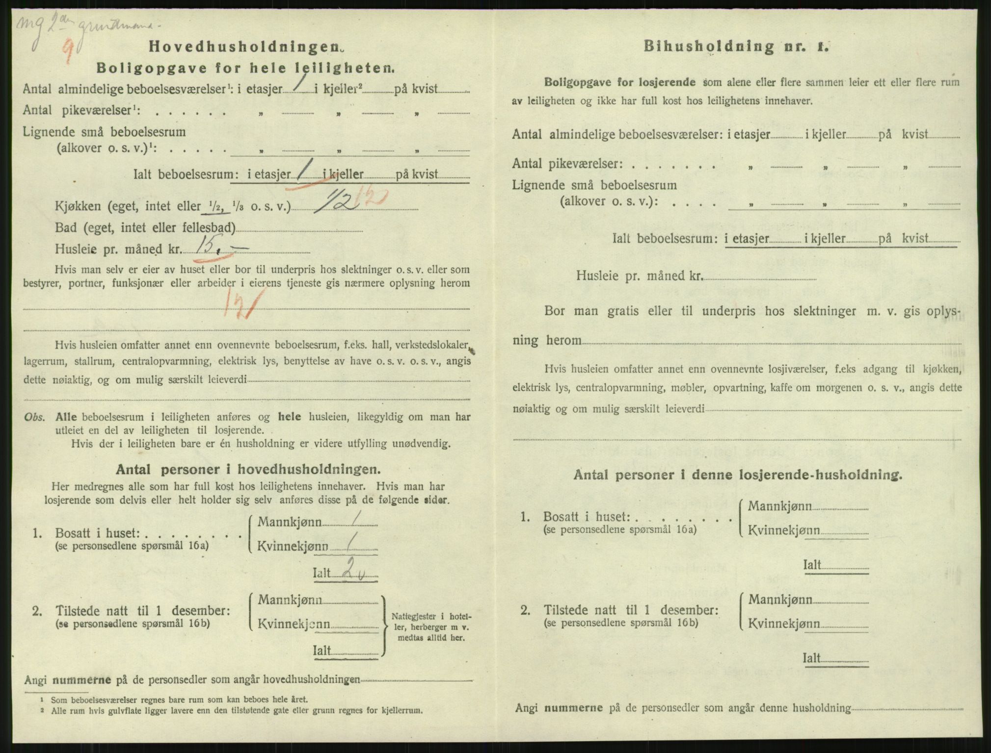 SAT, 1920 census for Namsos, 1920, p. 1546