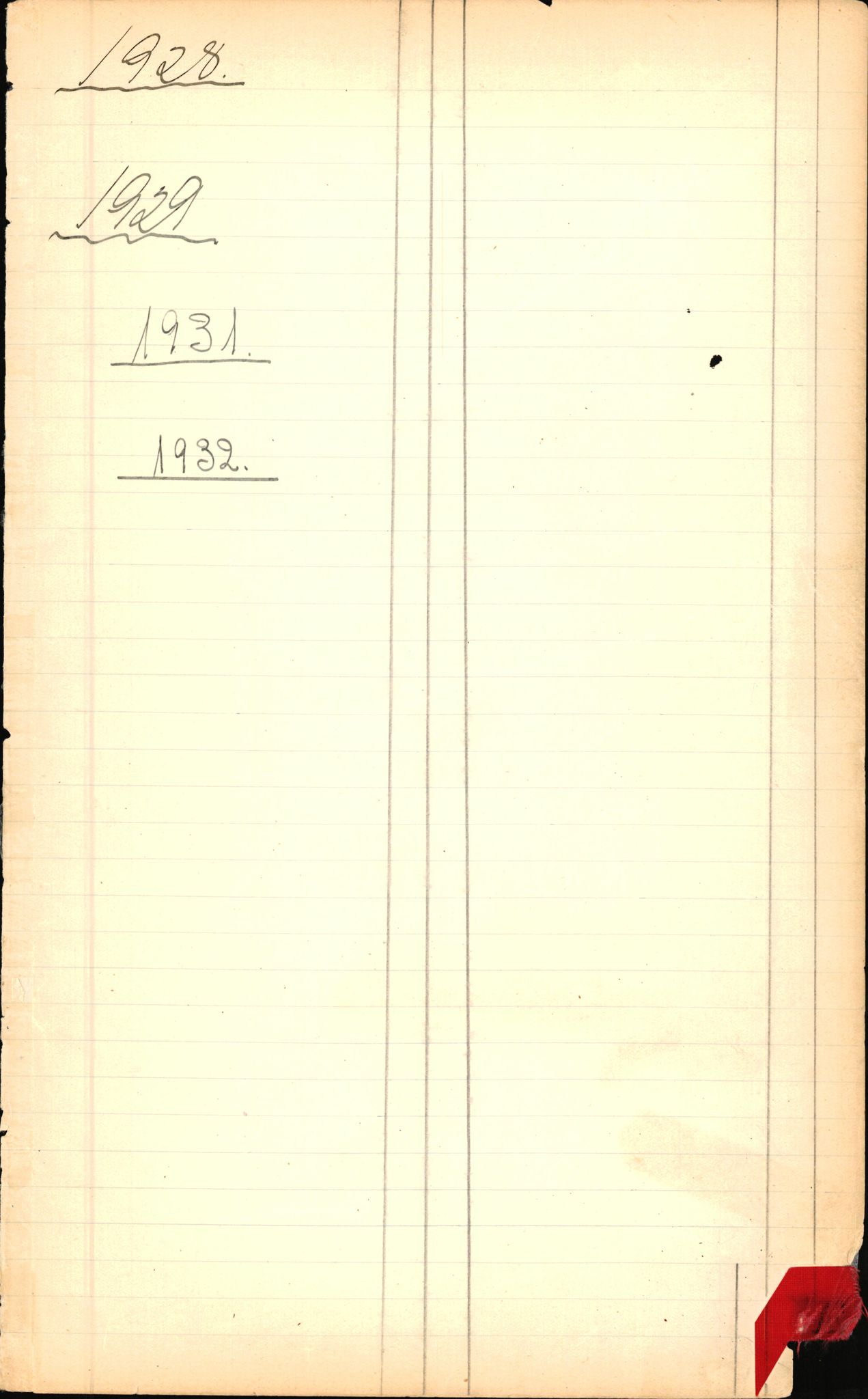 Byfogd og Byskriver i Bergen, SAB/A-3401/06/06Nb/L0003: Register til dødsfalljournaler, 1928-1941, p. 257