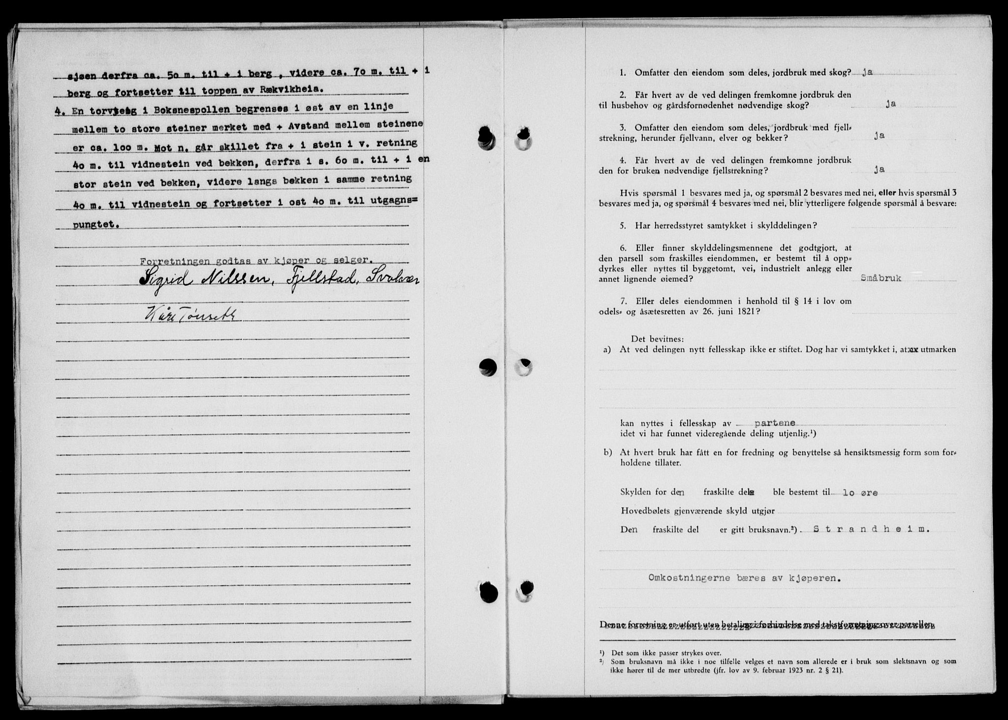 Lofoten sorenskriveri, SAT/A-0017/1/2/2C/L0020a: Mortgage book no. 20a, 1948-1949, Diary no: : 900/1949