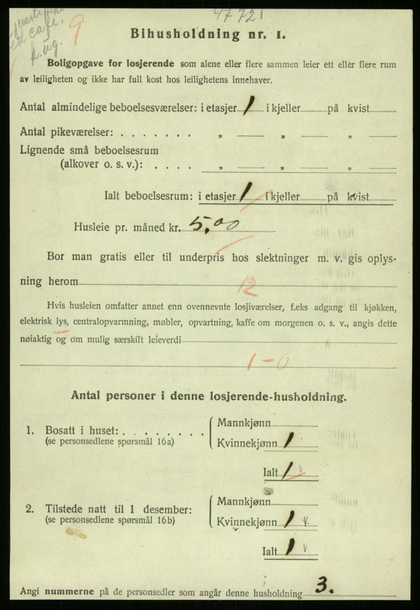 SAT, 1920 census for Ålesund, 1920, p. 9528