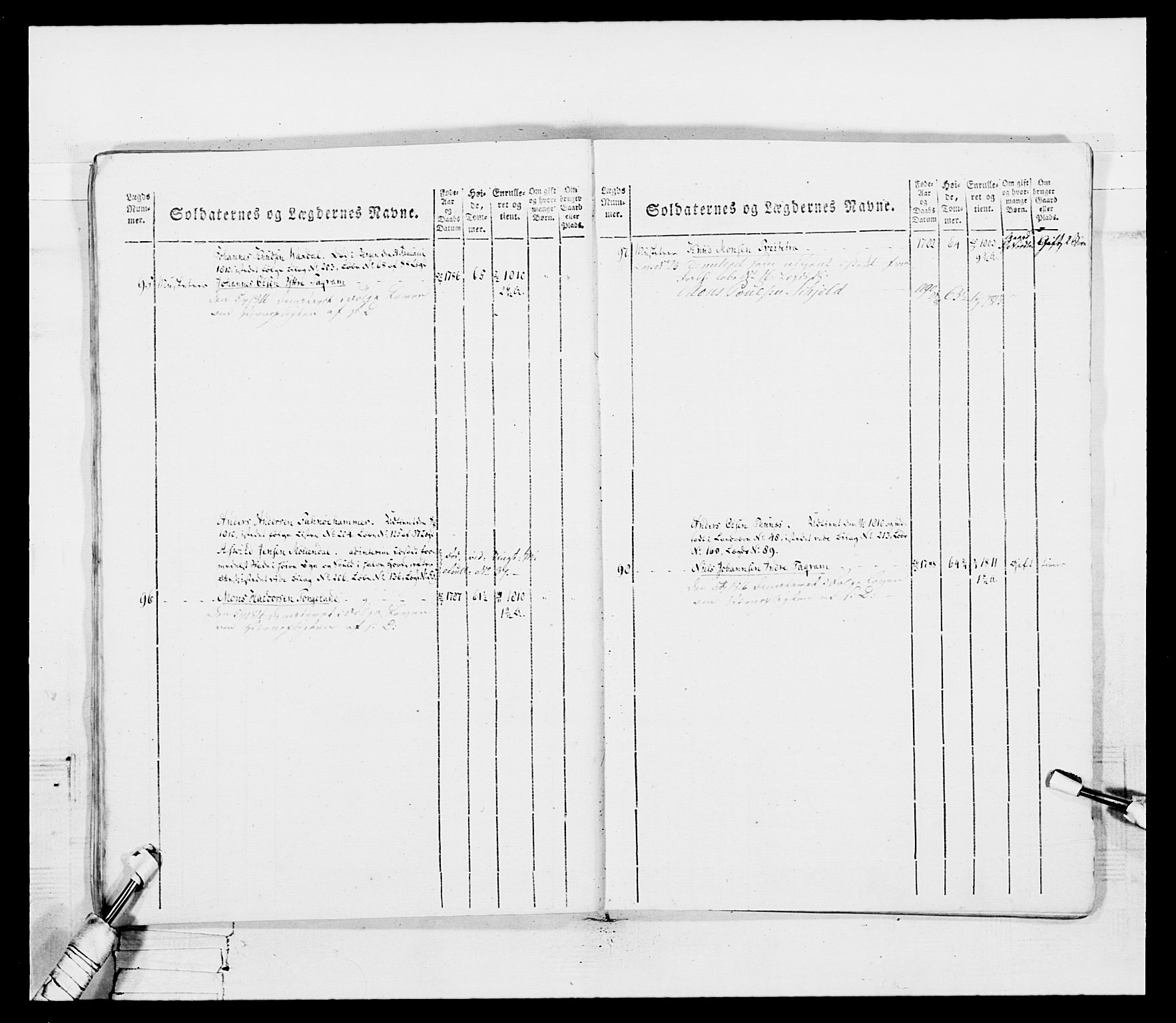 Generalitets- og kommissariatskollegiet, Det kongelige norske kommissariatskollegium, AV/RA-EA-5420/E/Eh/L0099: Bergenhusiske nasjonale infanteriregiment, 1812, p. 254