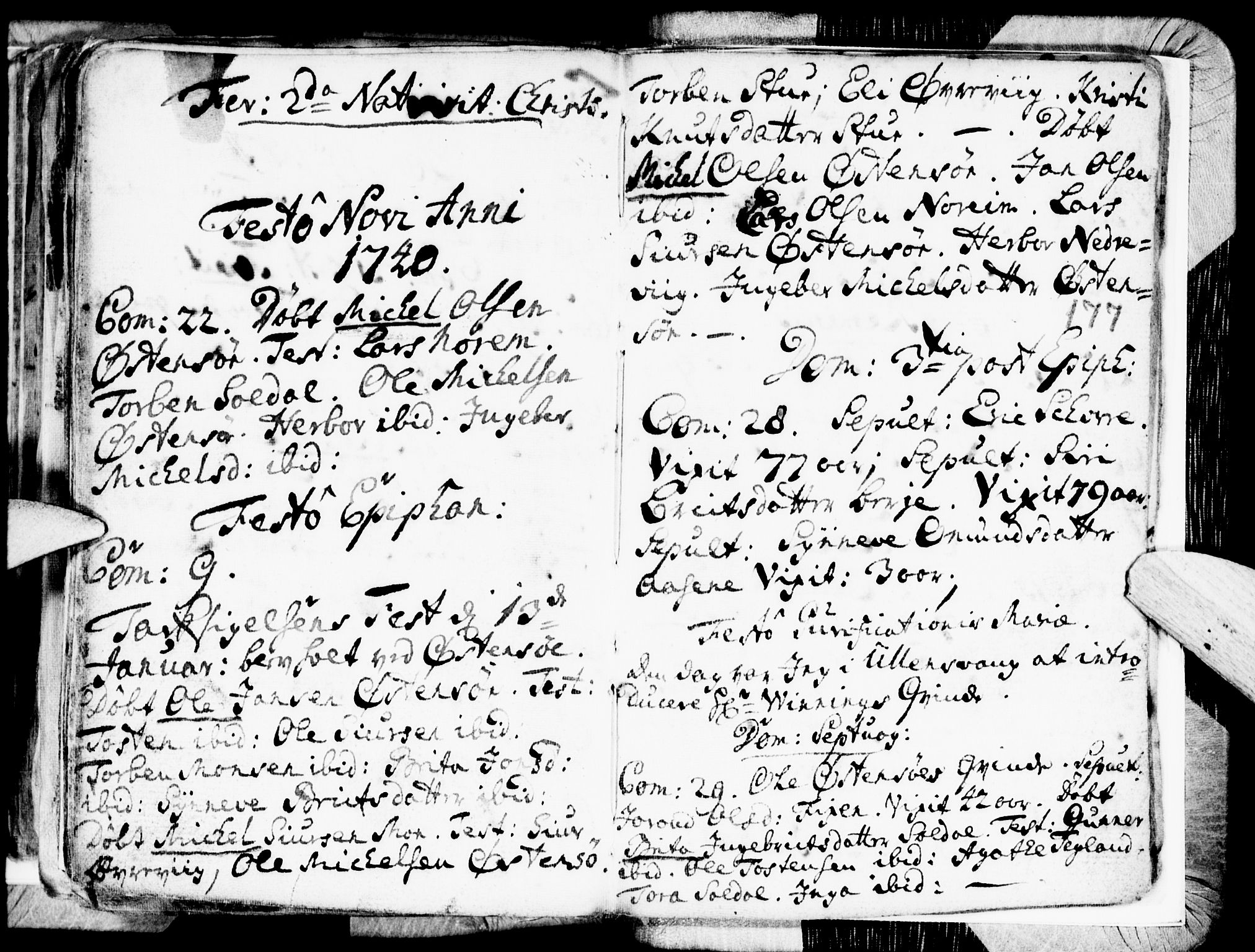 Kvam sokneprestembete, AV/SAB-A-76201/H/Haa: Parish register (official) no. A 1, 1690-1741, p. 177