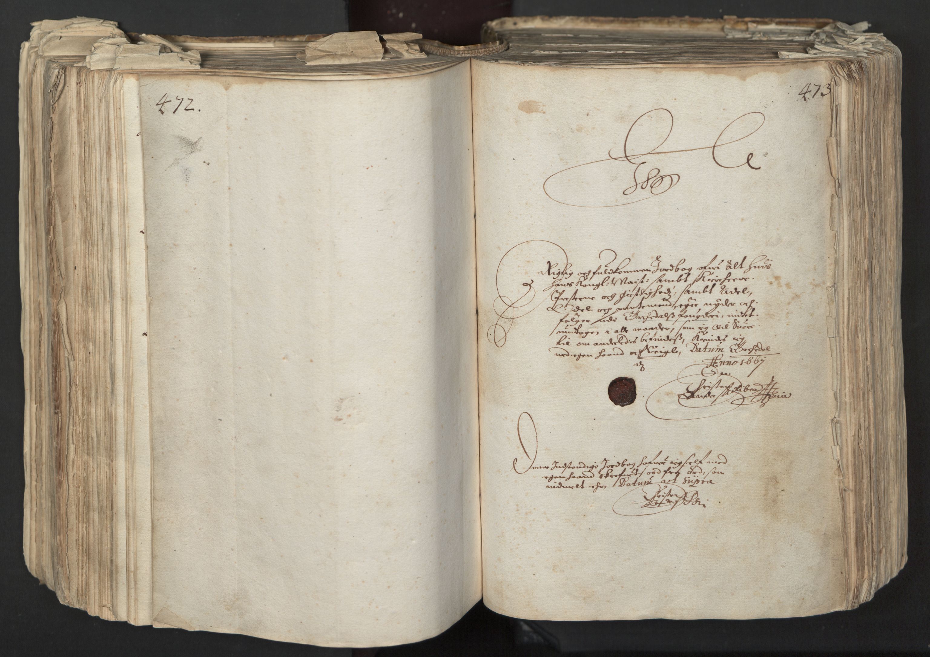 Rentekammeret inntil 1814, Realistisk ordnet avdeling, RA/EA-4070/L/L0027: Trondheim lagdømme:, 1661, p. 472-473