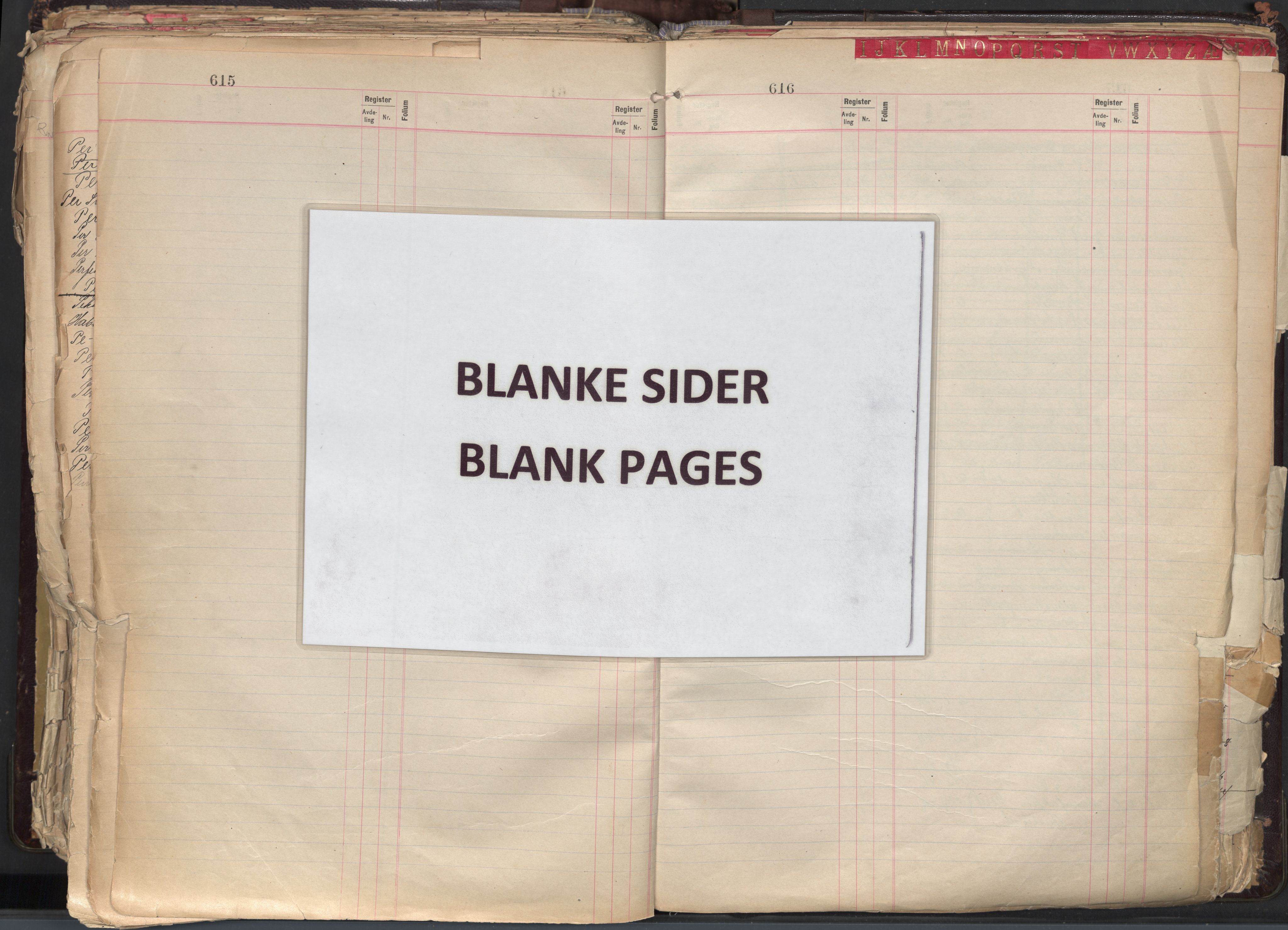 Oslo byfogd avd. II, AV/SAO-A-10942/G/Ga/Gaa/L0004: Firmaregister: A 1-17, ansvarlige firmaer, p. 615-616