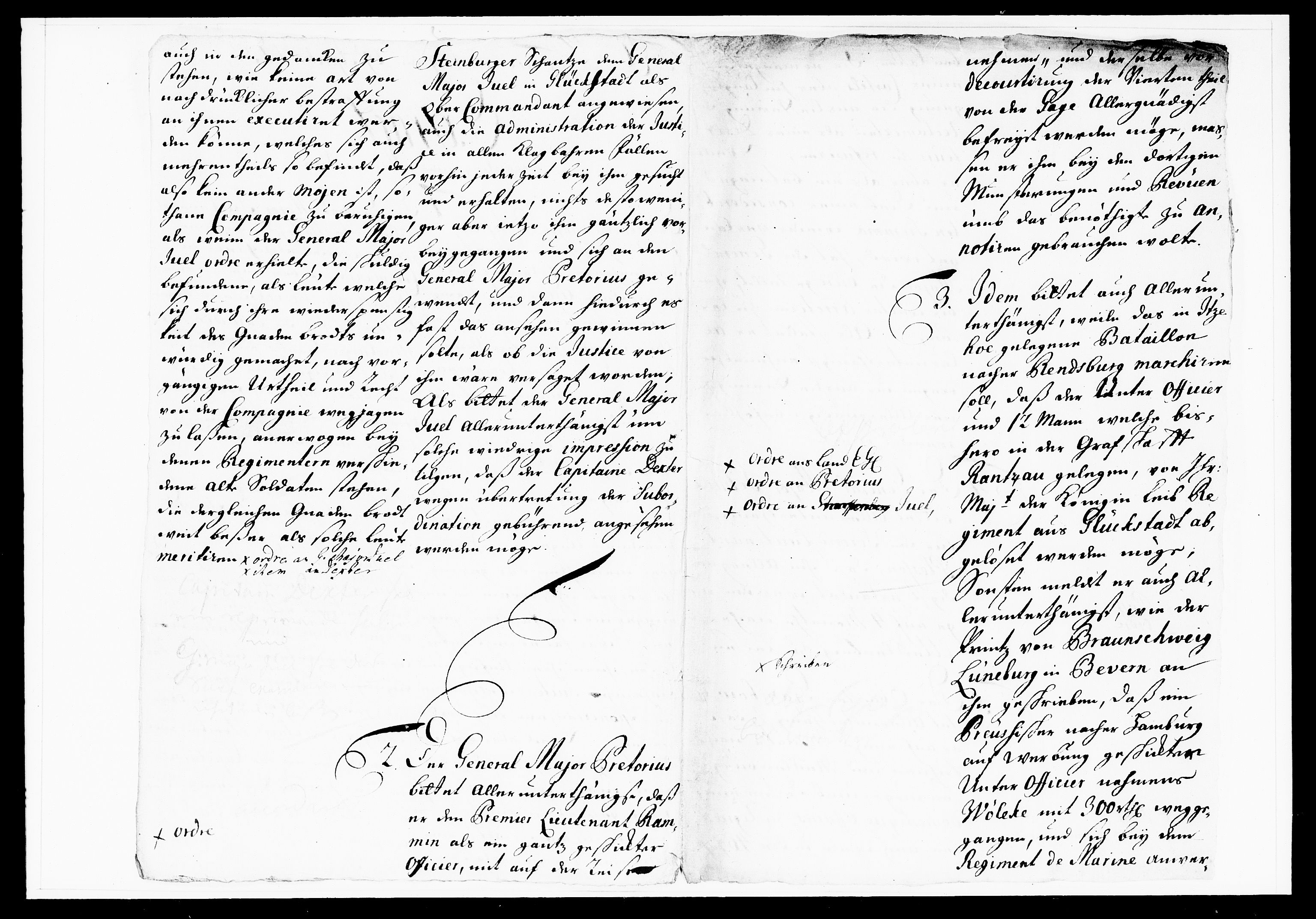 Krigskollegiet, Krigskancelliet, DRA/A-0006/-/1108-1113: Refererede sager, 1733, p. 113