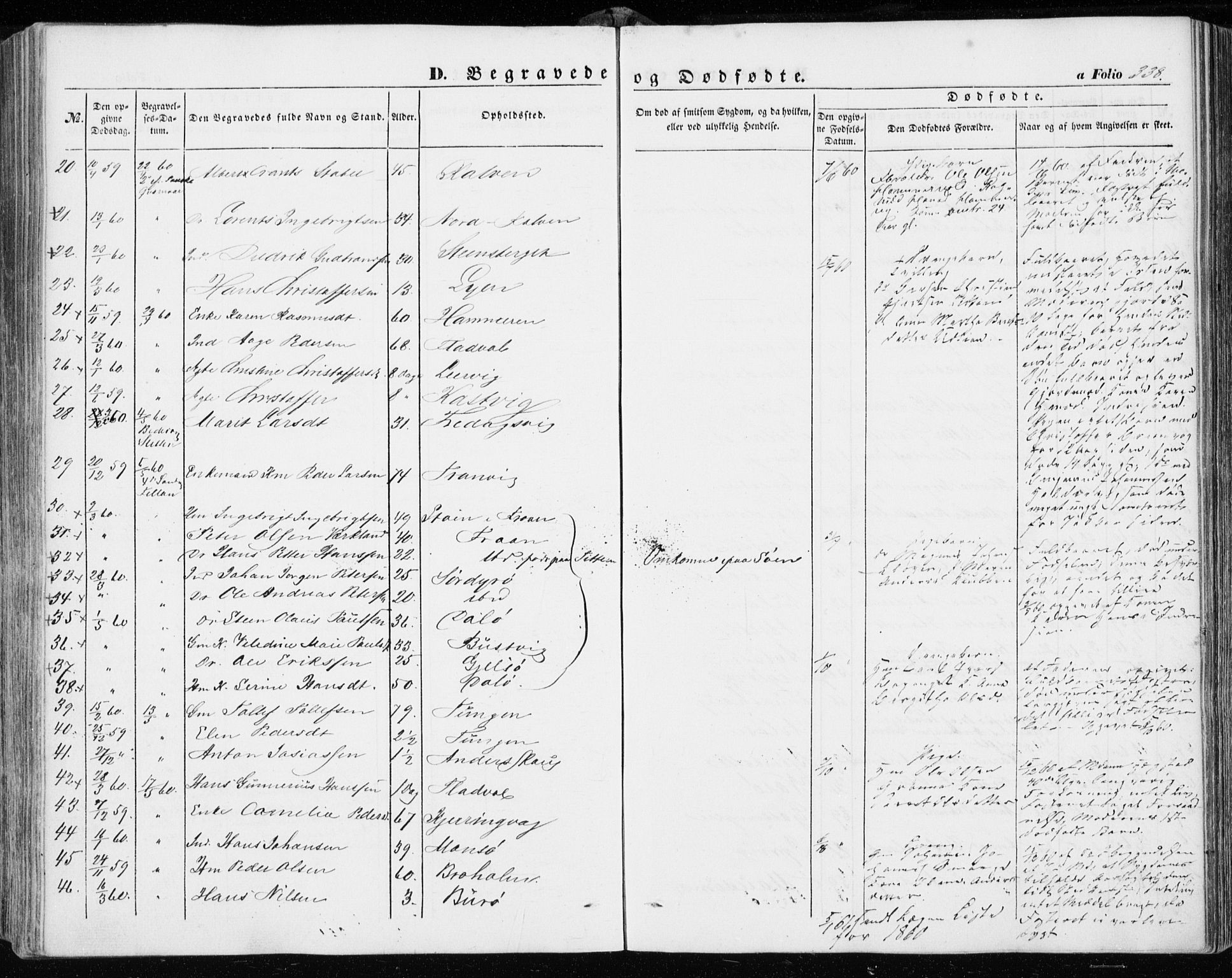 Ministerialprotokoller, klokkerbøker og fødselsregistre - Sør-Trøndelag, SAT/A-1456/634/L0530: Parish register (official) no. 634A06, 1852-1860, p. 338