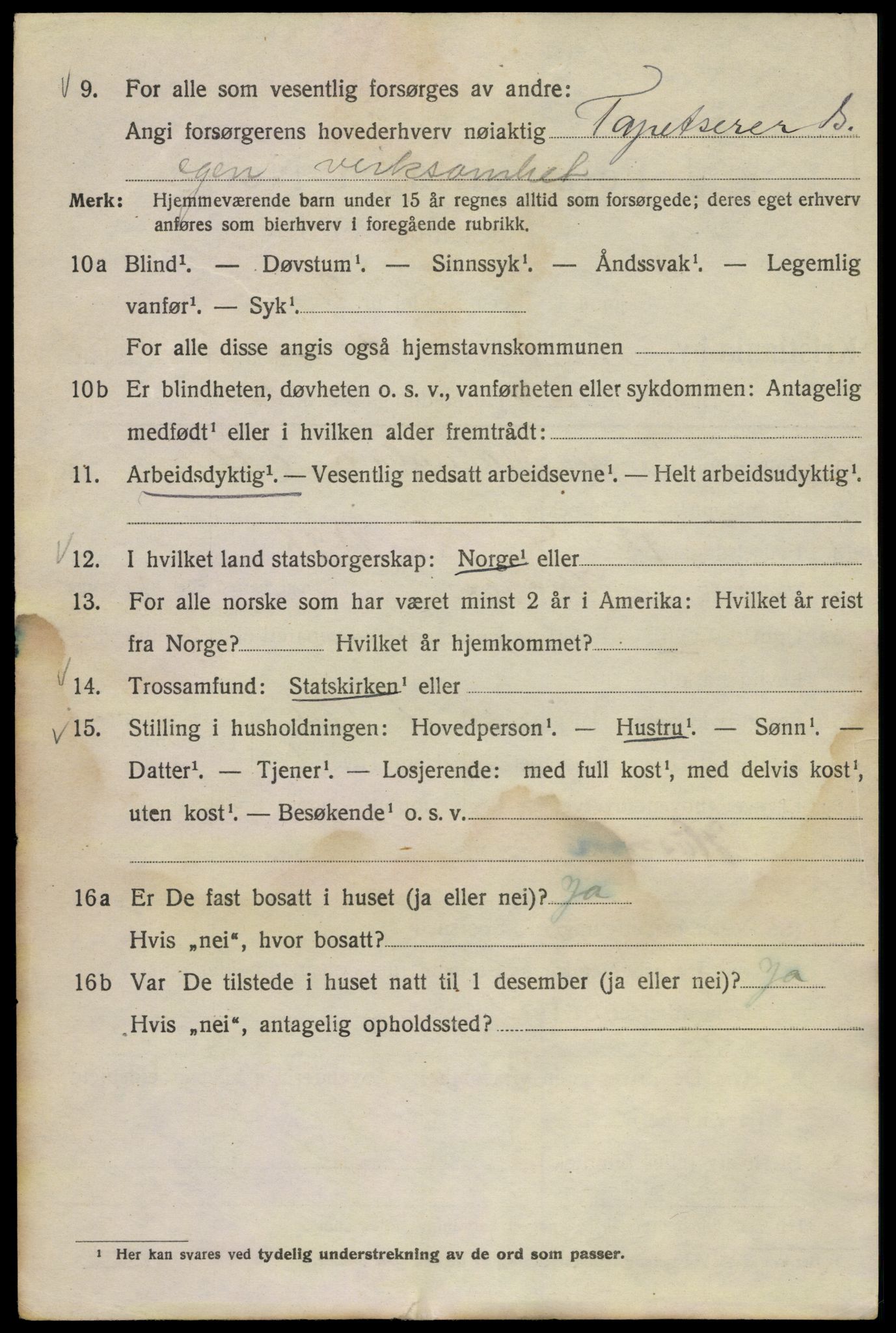 SAO, 1920 census for Kristiania, 1920, p. 362974