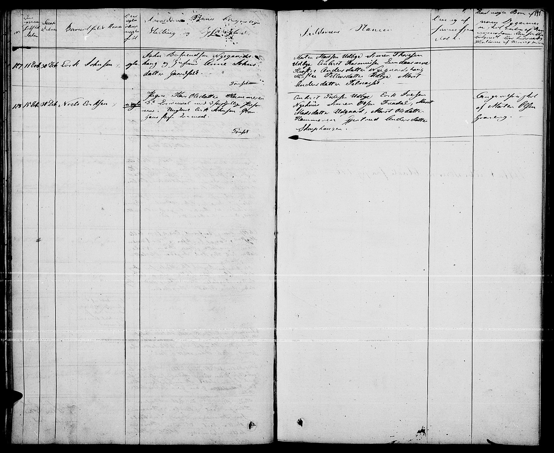 Tynset prestekontor, SAH/PREST-058/H/Ha/Haa/L0019: Parish register (official) no. 19, 1829-1847, p. 145