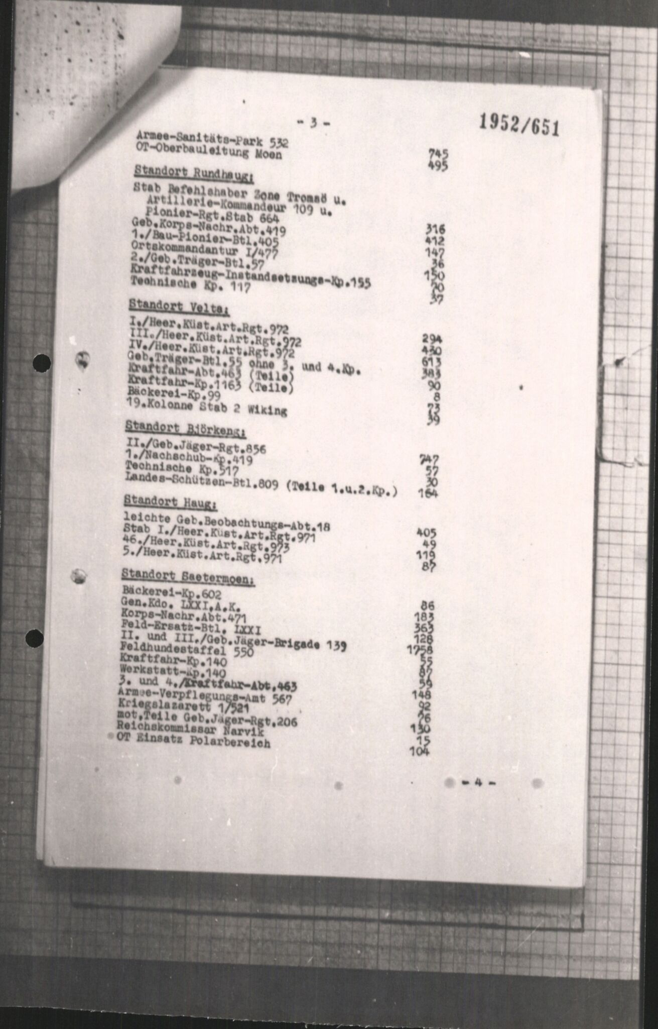 Forsvarets Overkommando. 2 kontor. Arkiv 11.4. Spredte tyske arkivsaker, AV/RA-RAFA-7031/D/Dar/Darc/L0001: Befehlshaber der Sicherheitpolizei und des Sicherheitsdienst Norwegen (BdSN) und Oberkommando der Wehrmacht Norwegen (OKW/N), 1942-1946, p. 833