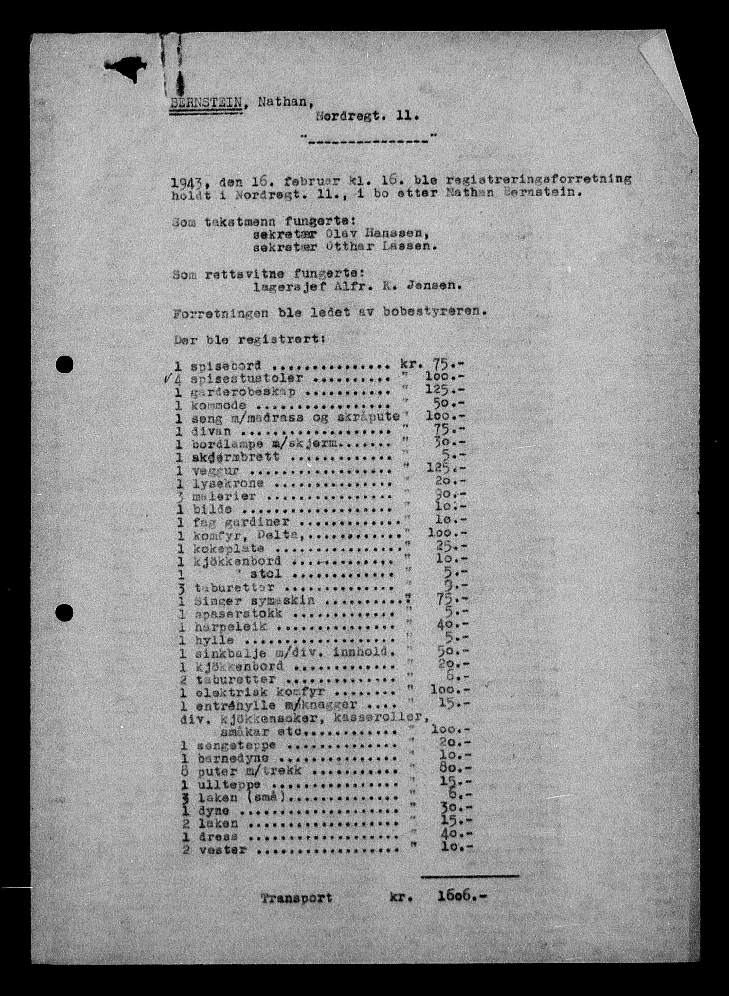 Justisdepartementet, Tilbakeføringskontoret for inndratte formuer, AV/RA-S-1564/H/Hc/Hcc/L0923: --, 1945-1947, p. 415