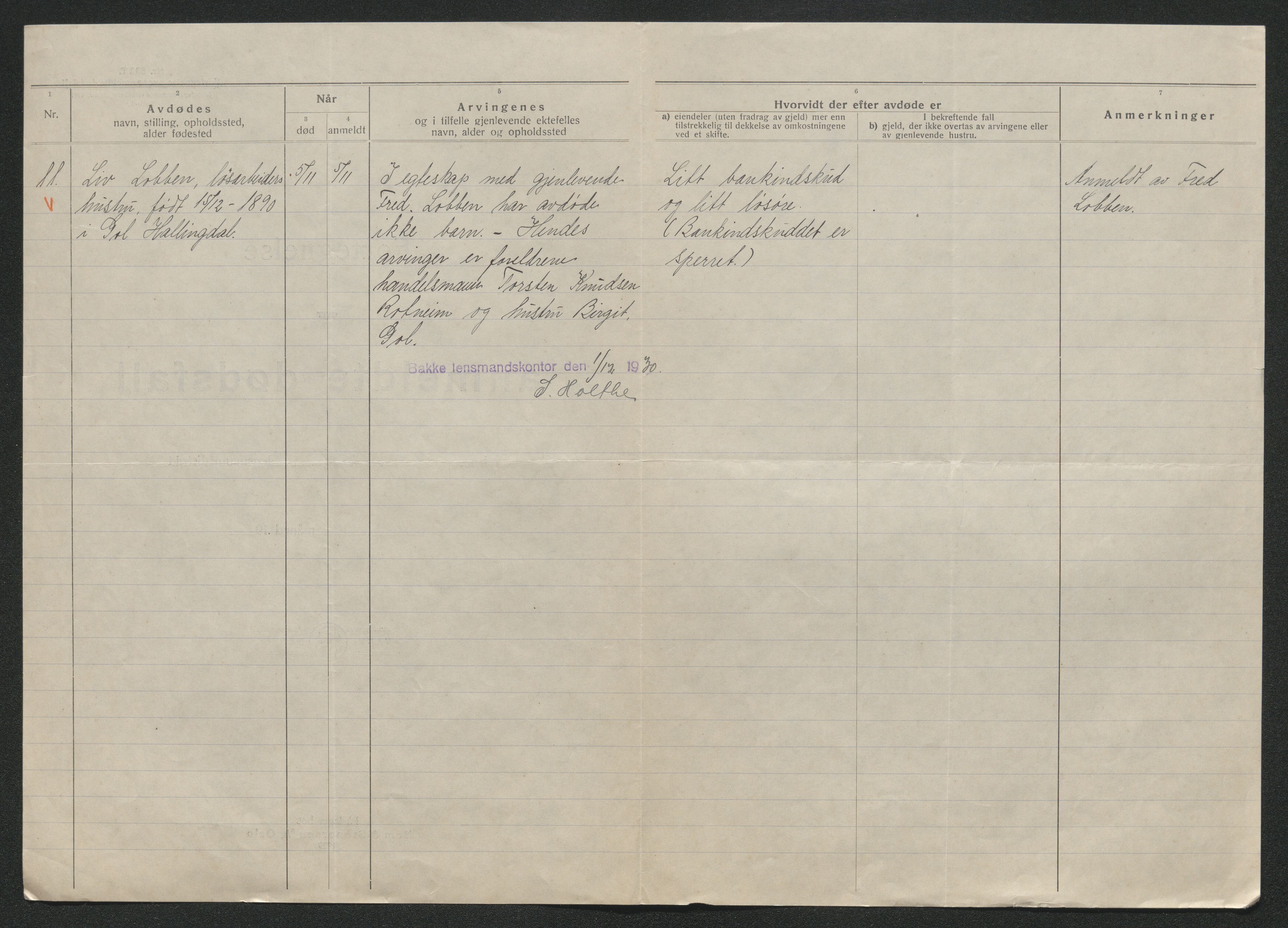 Eiker, Modum og Sigdal sorenskriveri, AV/SAKO-A-123/H/Ha/Hab/L0046: Dødsfallsmeldinger, 1930-1931, p. 475