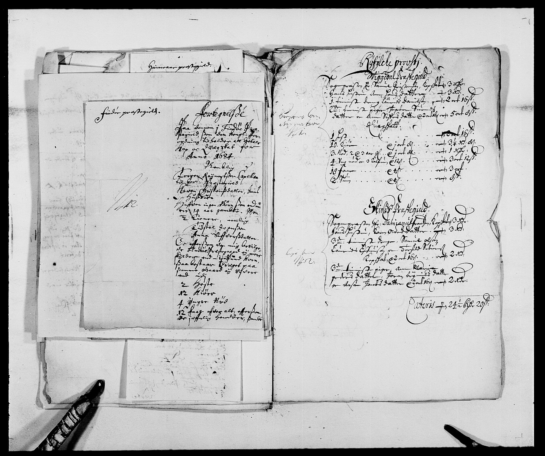 Rentekammeret inntil 1814, Reviderte regnskaper, Fogderegnskap, AV/RA-EA-4092/R47/L2854: Fogderegnskap Ryfylke, 1684, p. 244