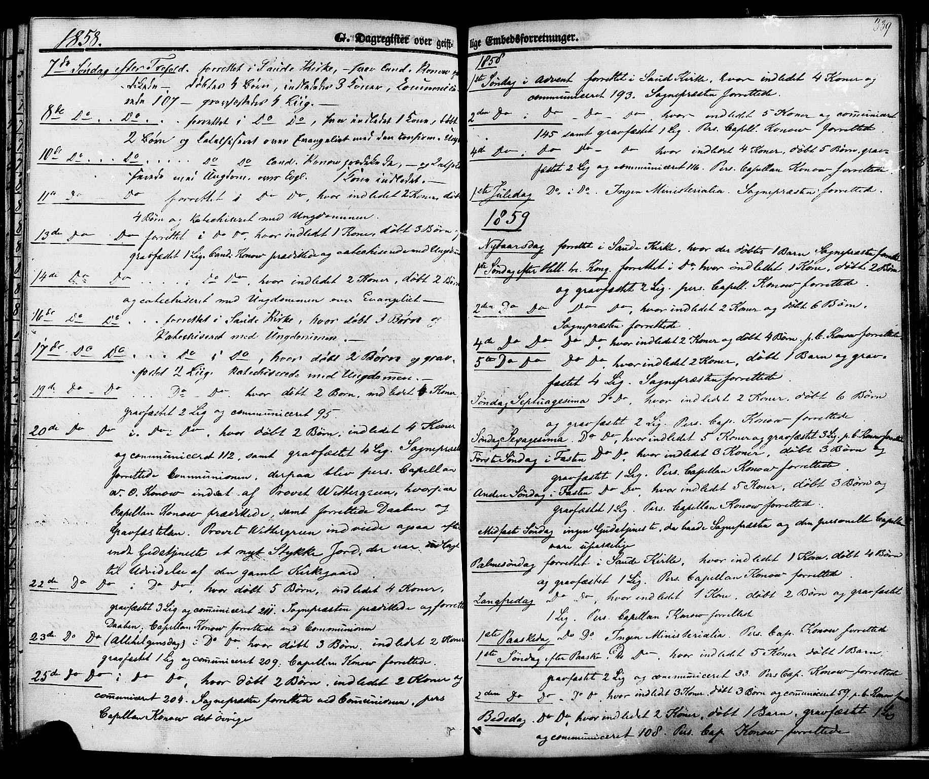 Sauherad kirkebøker, SAKO/A-298/F/Fa/L0007: Parish register (official) no. I 7, 1851-1873, p. 339