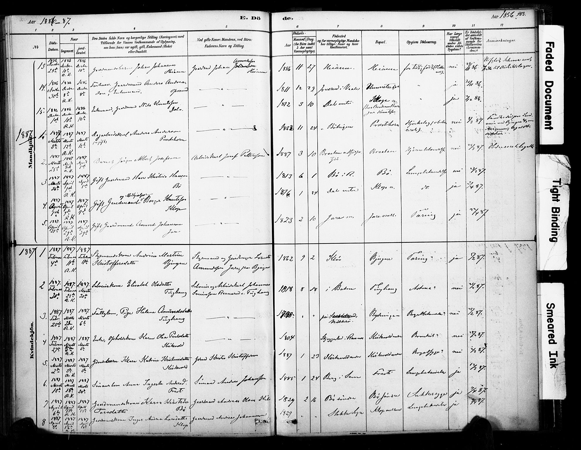 Ramnes kirkebøker, AV/SAKO-A-314/F/Fa/L0007: Parish register (official) no. I 7, 1878-1895, p. 482-483