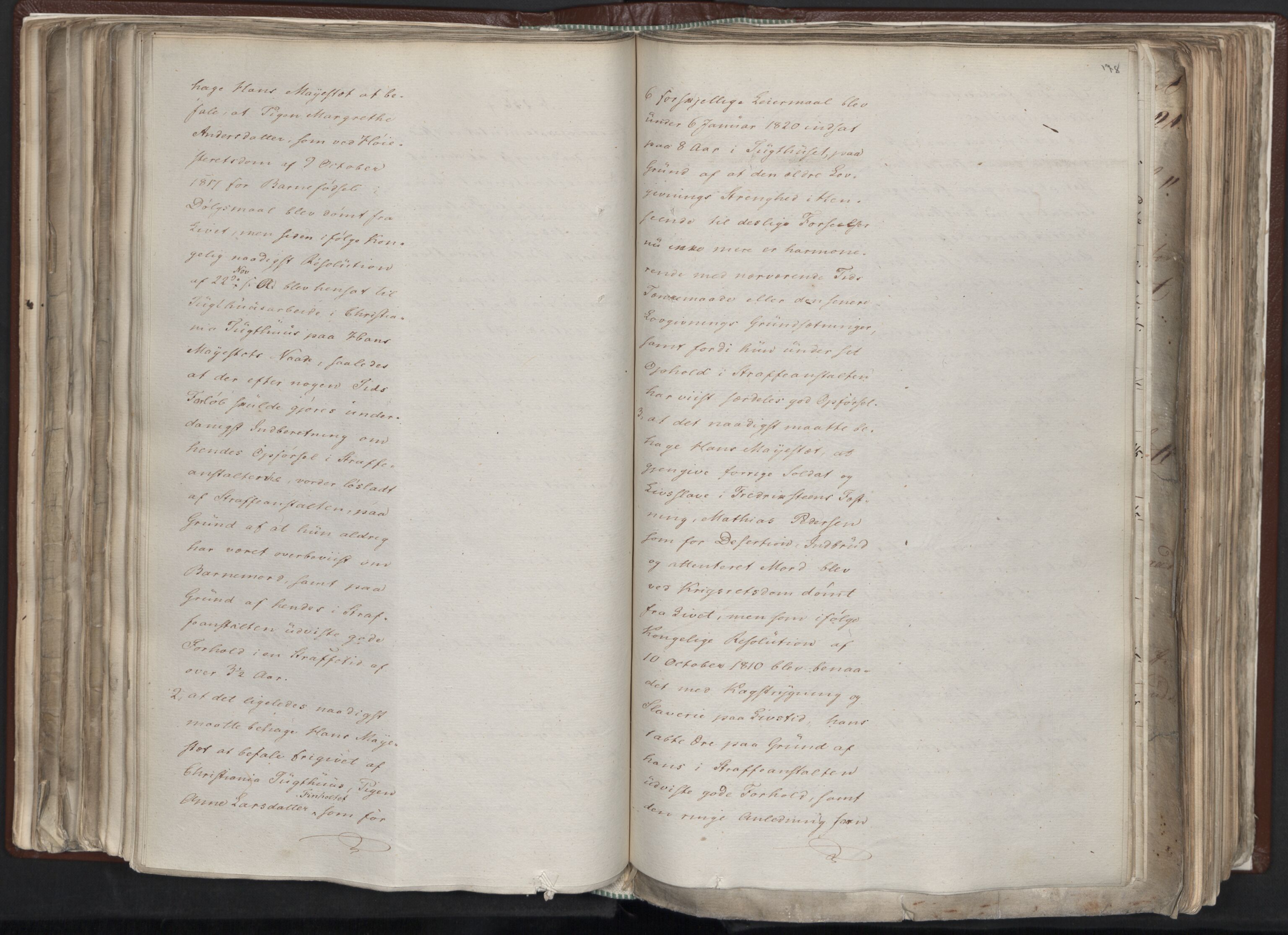 Statsrådssekretariatet, AV/RA-S-1001/A/Ab/L0012: Kgl. res. nr. 5679-6008 II, 1821, p. 177b-178a