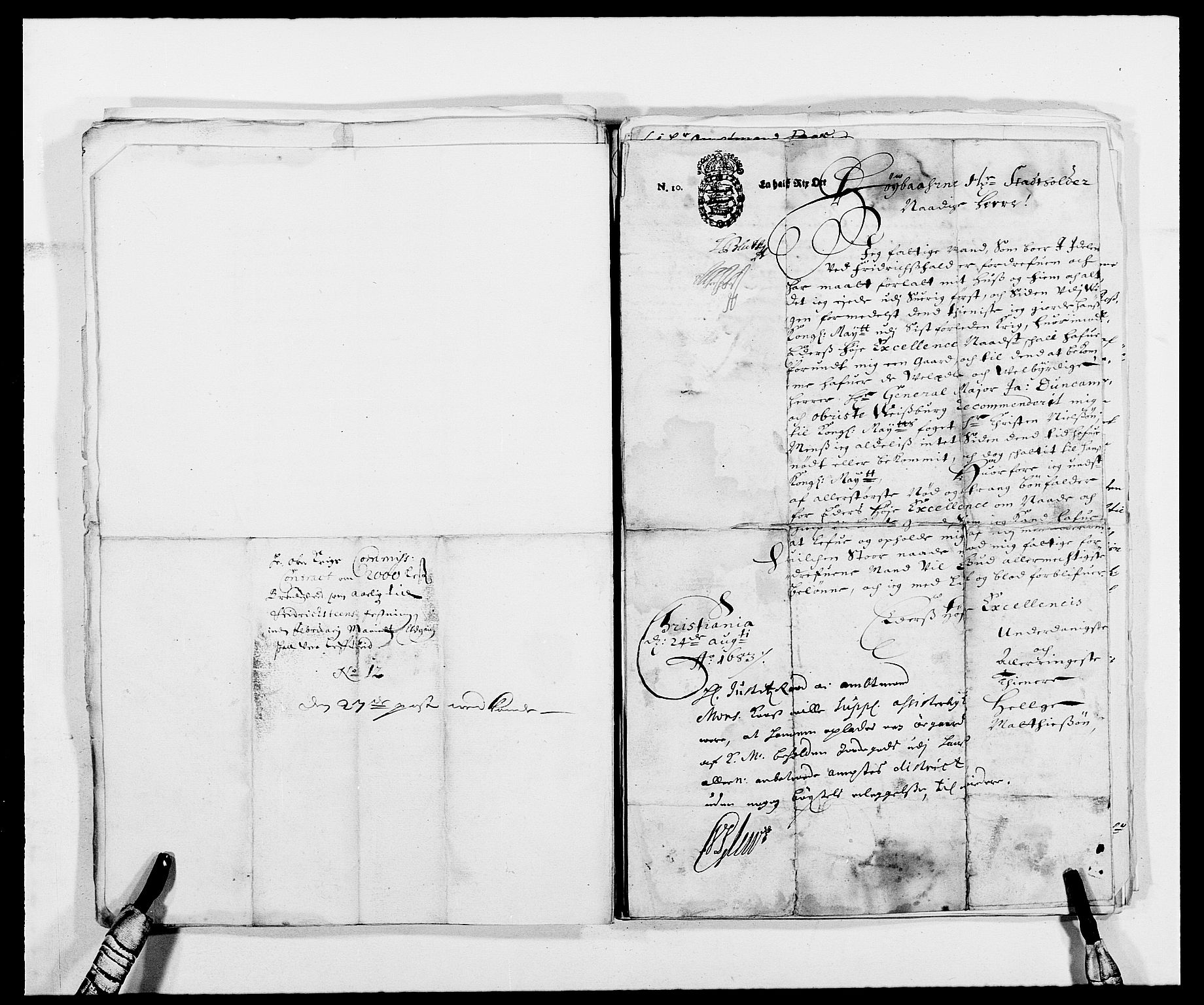 Rentekammeret inntil 1814, Reviderte regnskaper, Fogderegnskap, AV/RA-EA-4092/R01/L0009: Fogderegnskap Idd og Marker, 1689, p. 303