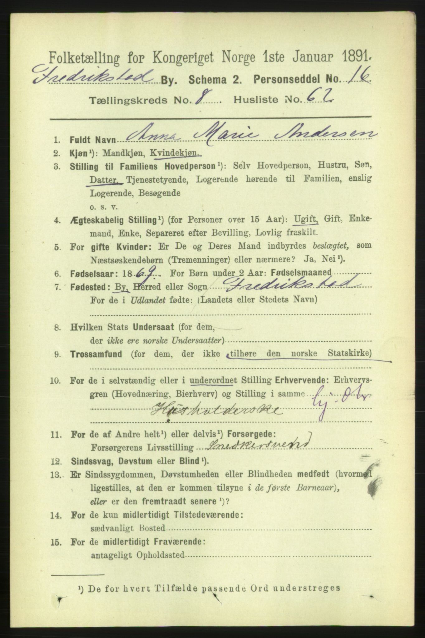 RA, 1891 census for 0103 Fredrikstad, 1891, p. 10254