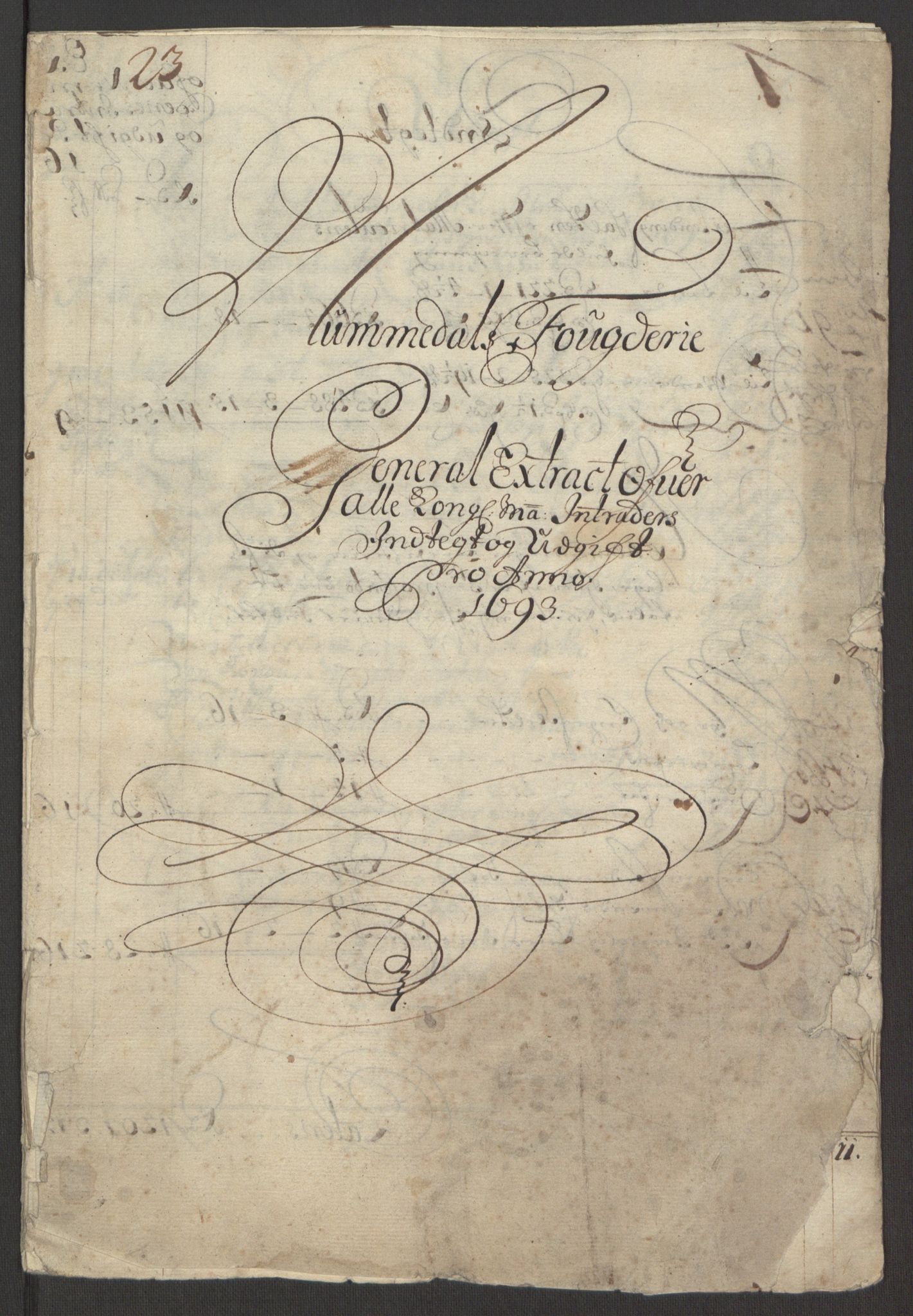 Rentekammeret inntil 1814, Reviderte regnskaper, Fogderegnskap, RA/EA-4092/R64/L4424: Fogderegnskap Namdal, 1692-1695, p. 229