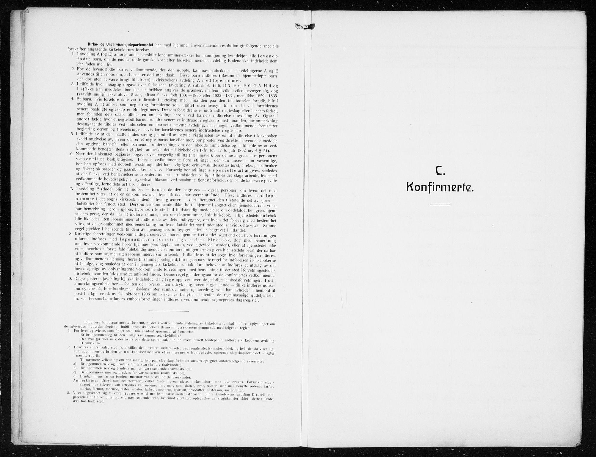 Mariakirken Sokneprestembete, AV/SAB-A-76901/H/Haa/L0015: Parish register (official) no. C 3, 1913-1927