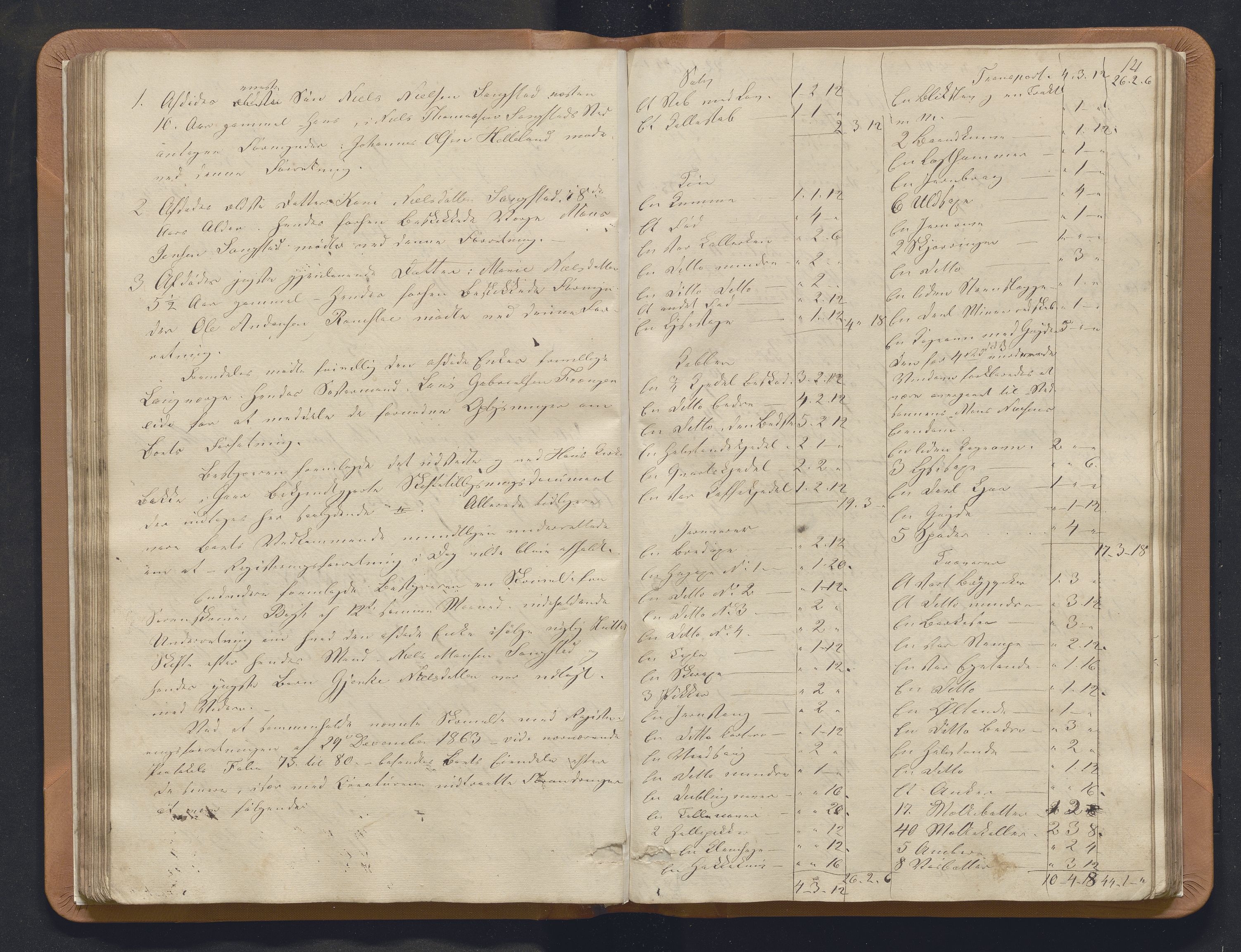 Nordhordland sorenskrivar, SAB/A-2901/1/H/Hb/L0011: Registreringsprotokollar, 1862-1867, p. 120-121