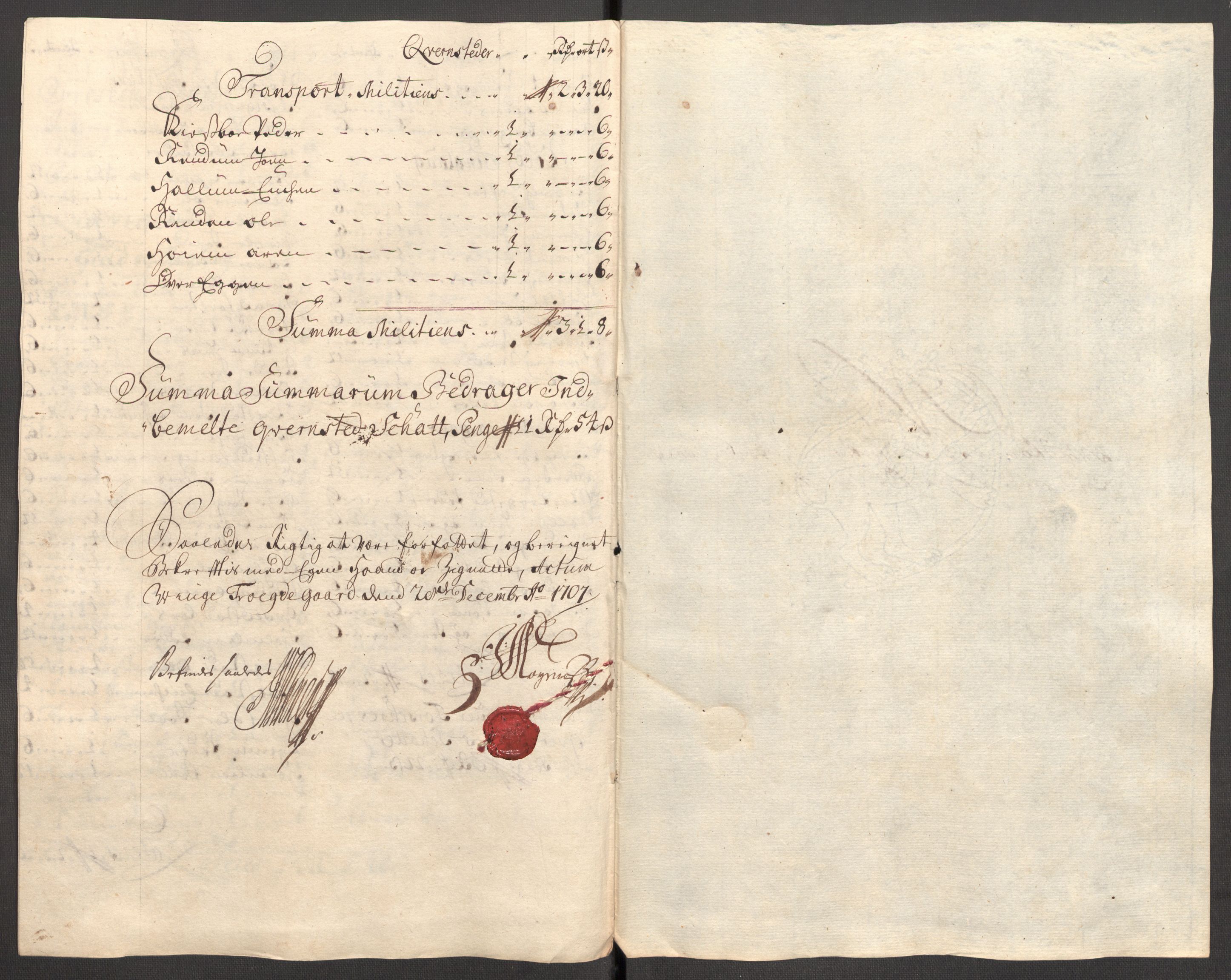 Rentekammeret inntil 1814, Reviderte regnskaper, Fogderegnskap, RA/EA-4092/R62/L4197: Fogderegnskap Stjørdal og Verdal, 1707, p. 133