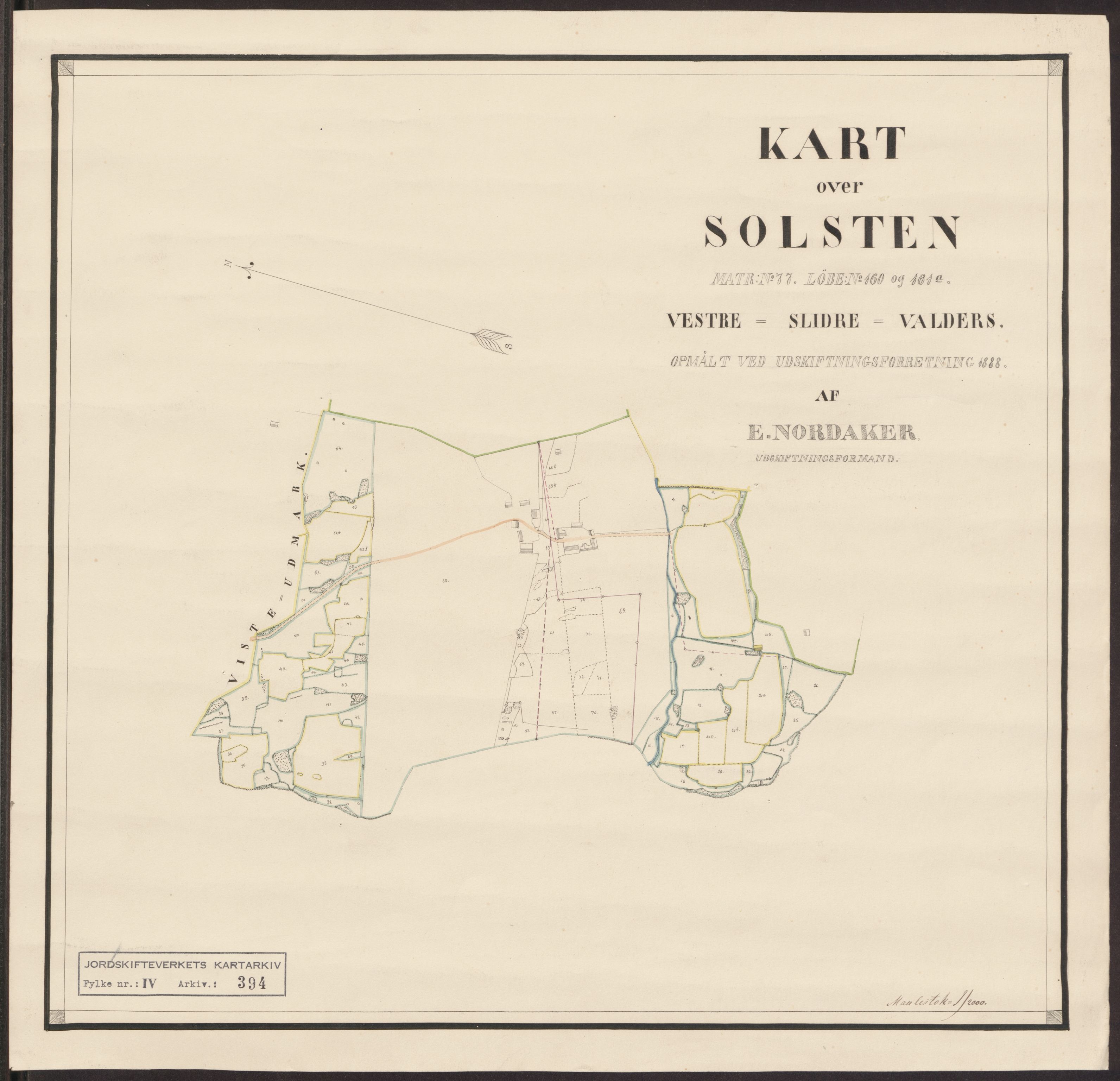Jordskifteverkets kartarkiv, RA/S-3929/T, 1859-1988, p. 465