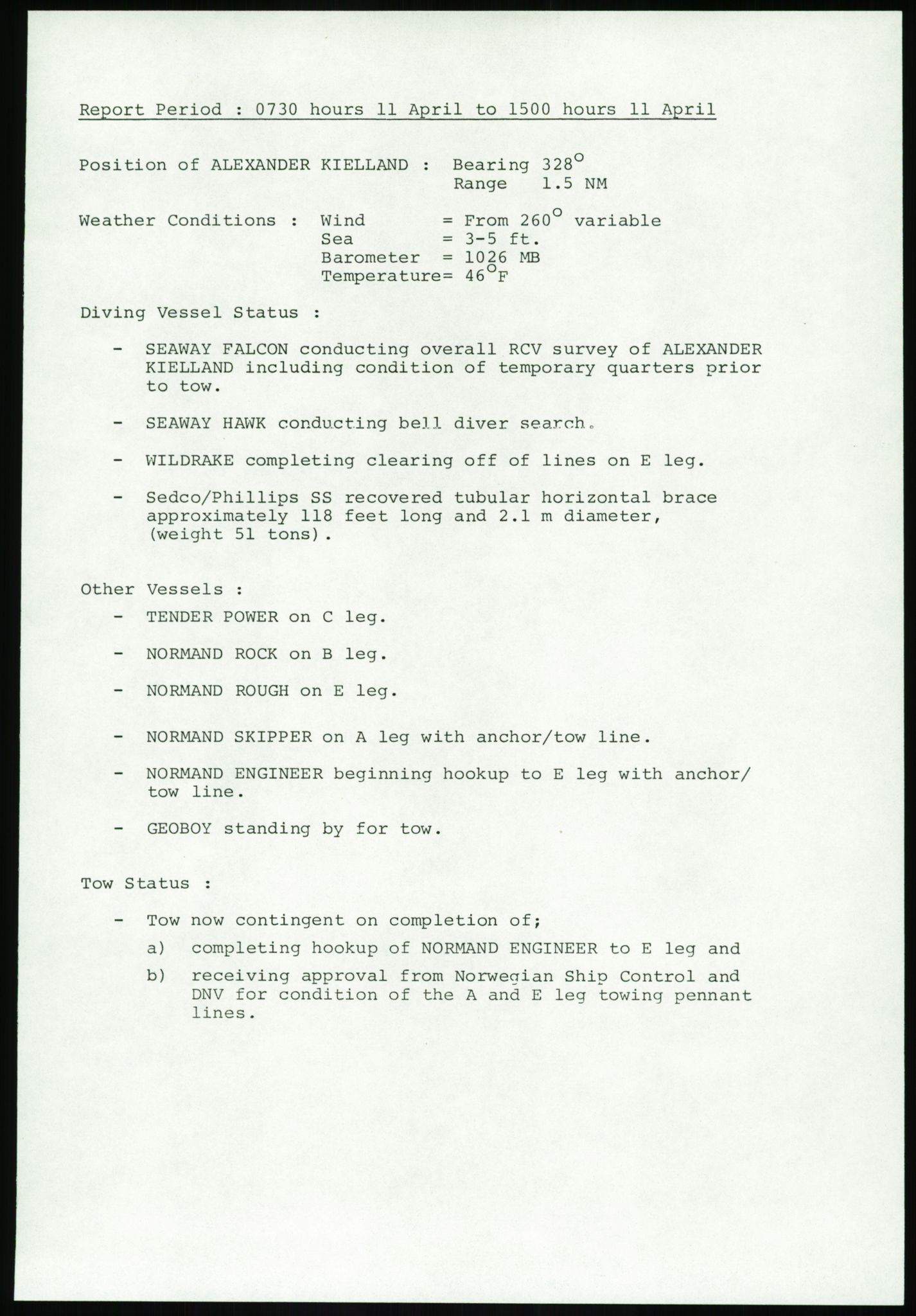 Justisdepartementet, Granskningskommisjonen ved Alexander Kielland-ulykken 27.3.1980, AV/RA-S-1165/D/L0017: P Hjelpefartøy (Doku.liste + P1-P6 av 6)/Q Hovedredningssentralen (Q0-Q27 av 27), 1980-1981, p. 120