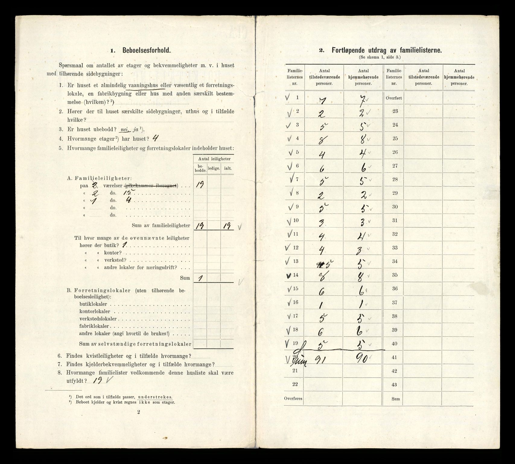 RA, 1910 census for Kristiania, 1910, p. 34152