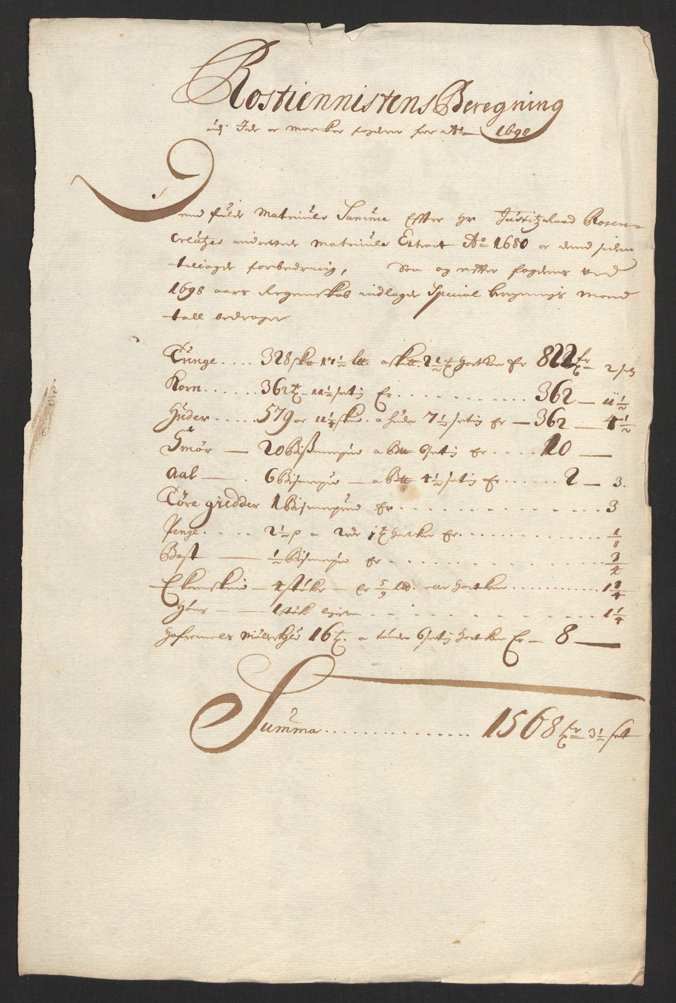 Rentekammeret inntil 1814, Reviderte regnskaper, Fogderegnskap, RA/EA-4092/R01/L0013: Fogderegnskap Idd og Marker, 1696-1698, p. 339