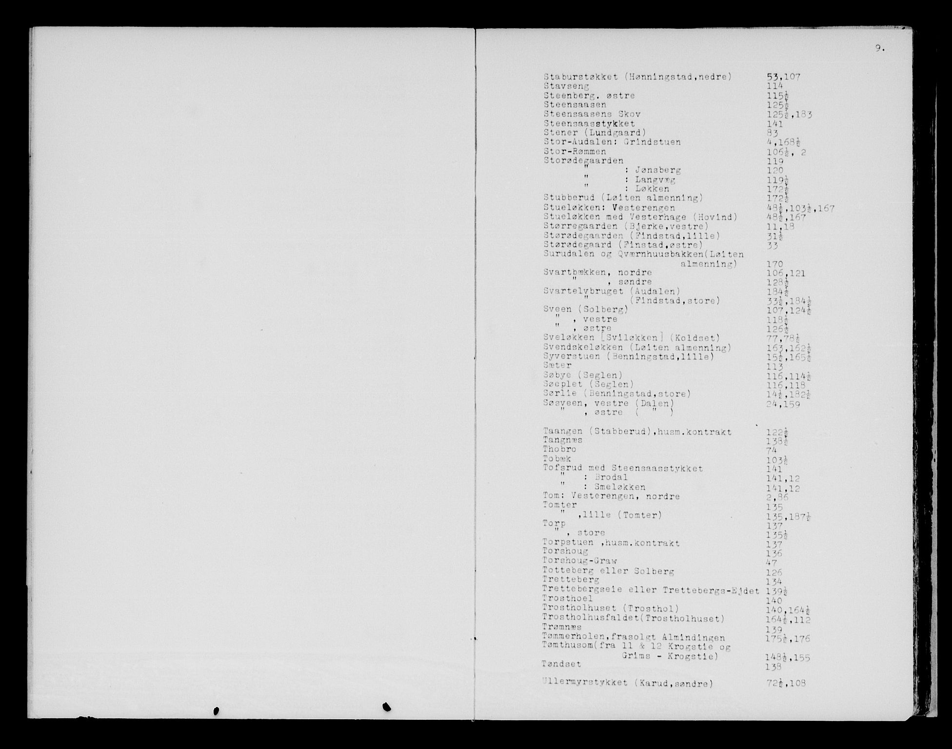 Sør-Hedmark sorenskriveri, SAH/TING-014/H/Ha/Hab/L0004: Mortgage register no. 2.4, 1826-1855, p. 9