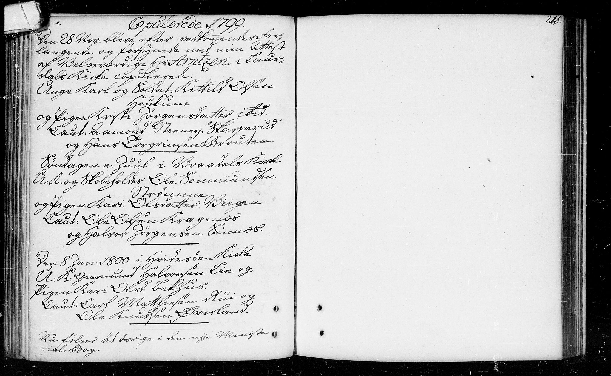 Kviteseid kirkebøker, SAKO/A-276/F/Fa/L0003: Parish register (official) no. I 3, 1787-1799, p. 215