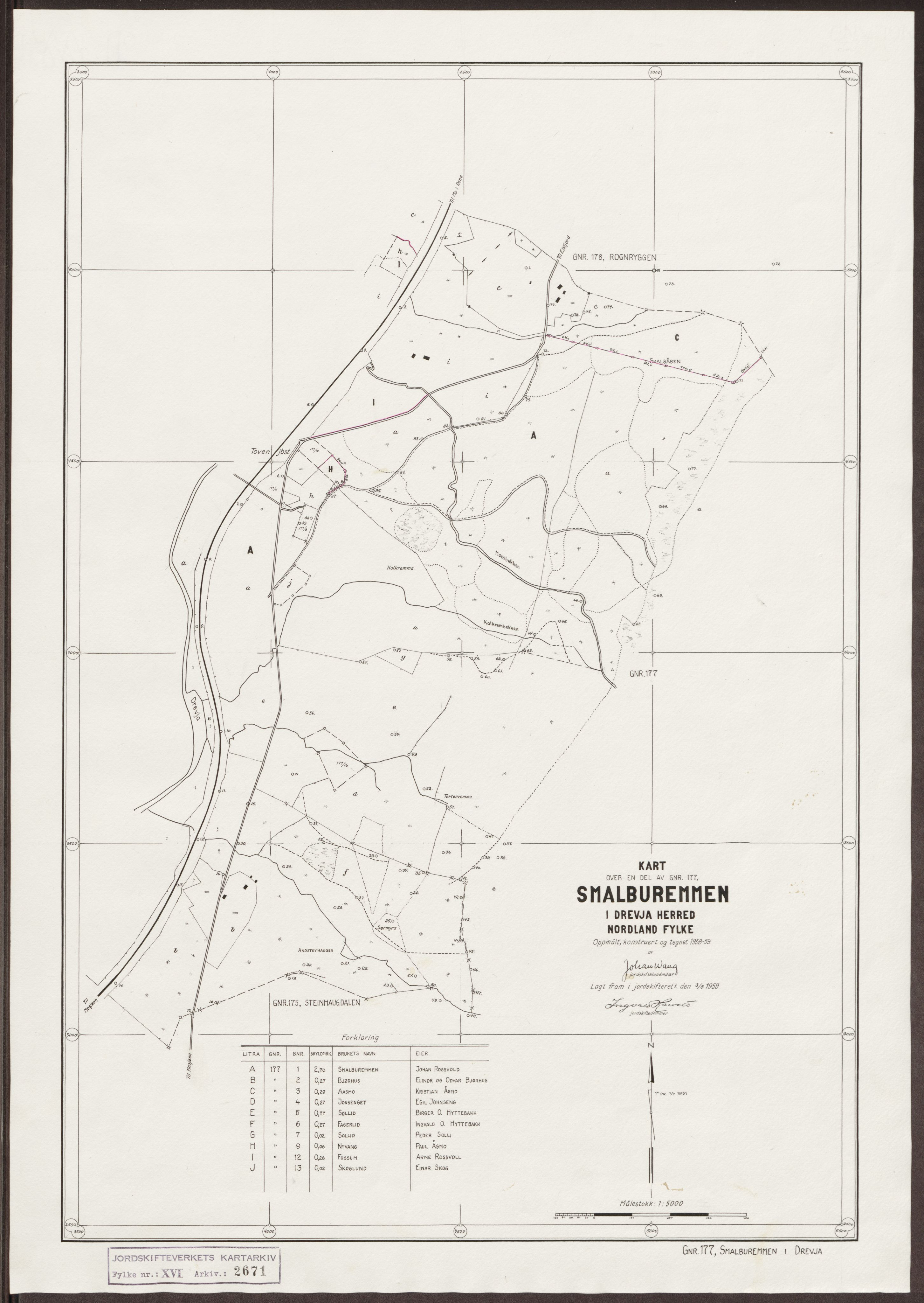Jordskifteverkets kartarkiv, RA/S-3929/T, 1859-1988, p. 3429