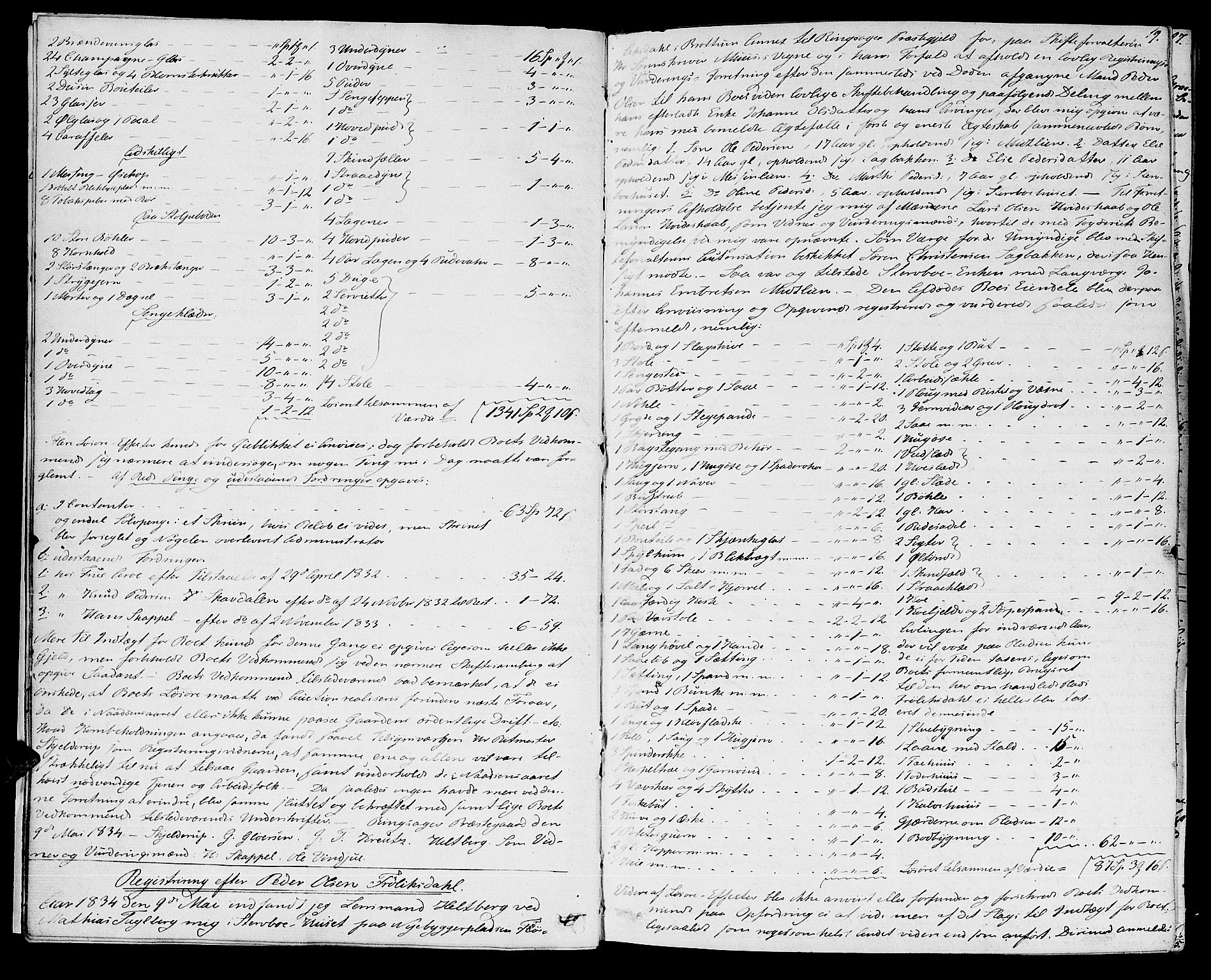 Nord-Hedmark sorenskriveri, AV/SAH-TING-012/J/Ja/L0009: Skifteprotokoll, 1834-1839, p. 18-19