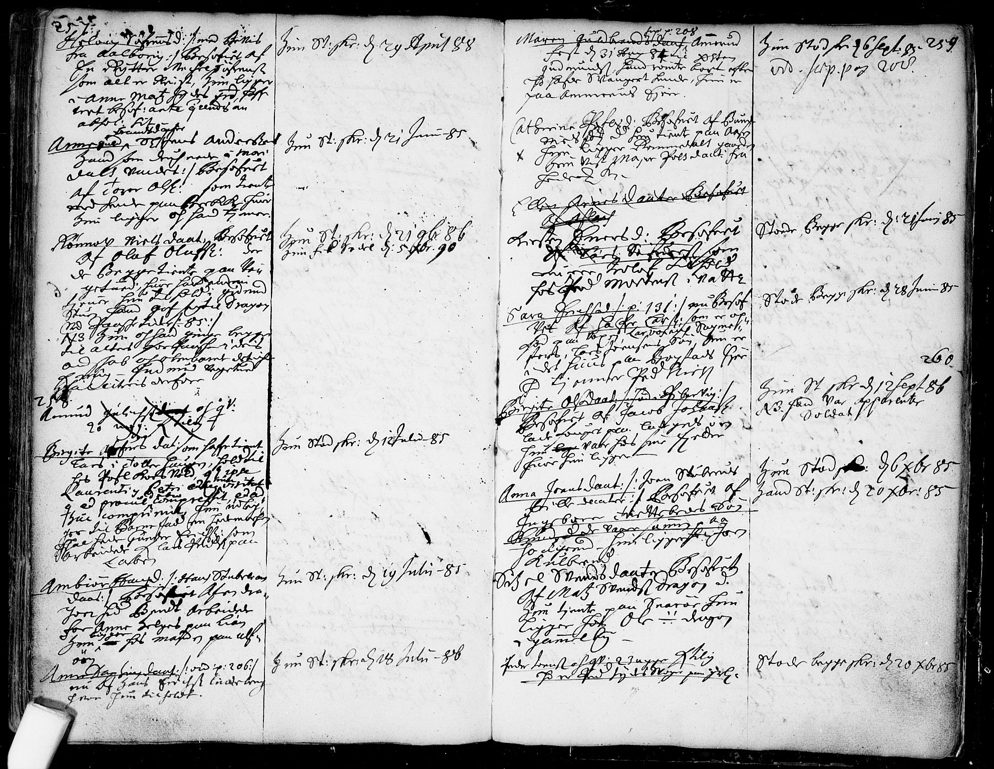 Aker prestekontor kirkebøker, AV/SAO-A-10861/F/L0001: Parish register (official) no. 1, 1656-1688