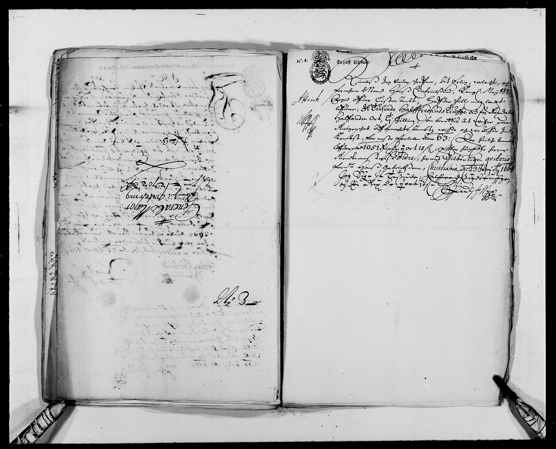 Rentekammeret inntil 1814, Reviderte regnskaper, Fogderegnskap, AV/RA-EA-4092/R41/L2523: Fogderegnskap Lista, 1663-1664, p. 195