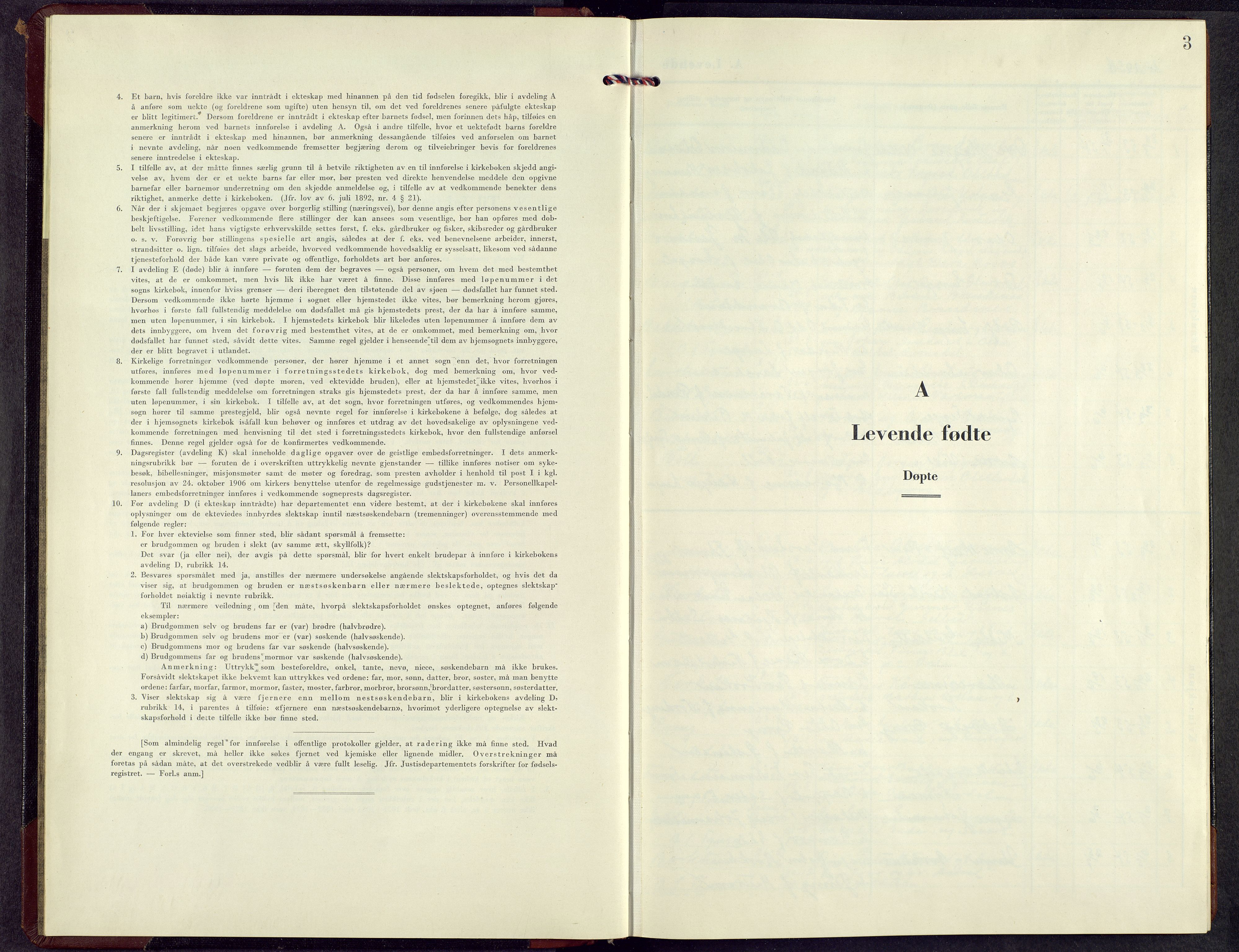 Alvdal prestekontor, SAH/PREST-060/H/Ha/Hab/L0010: Parish register (copy) no. 10, 1947-1965, p. 2b-3a