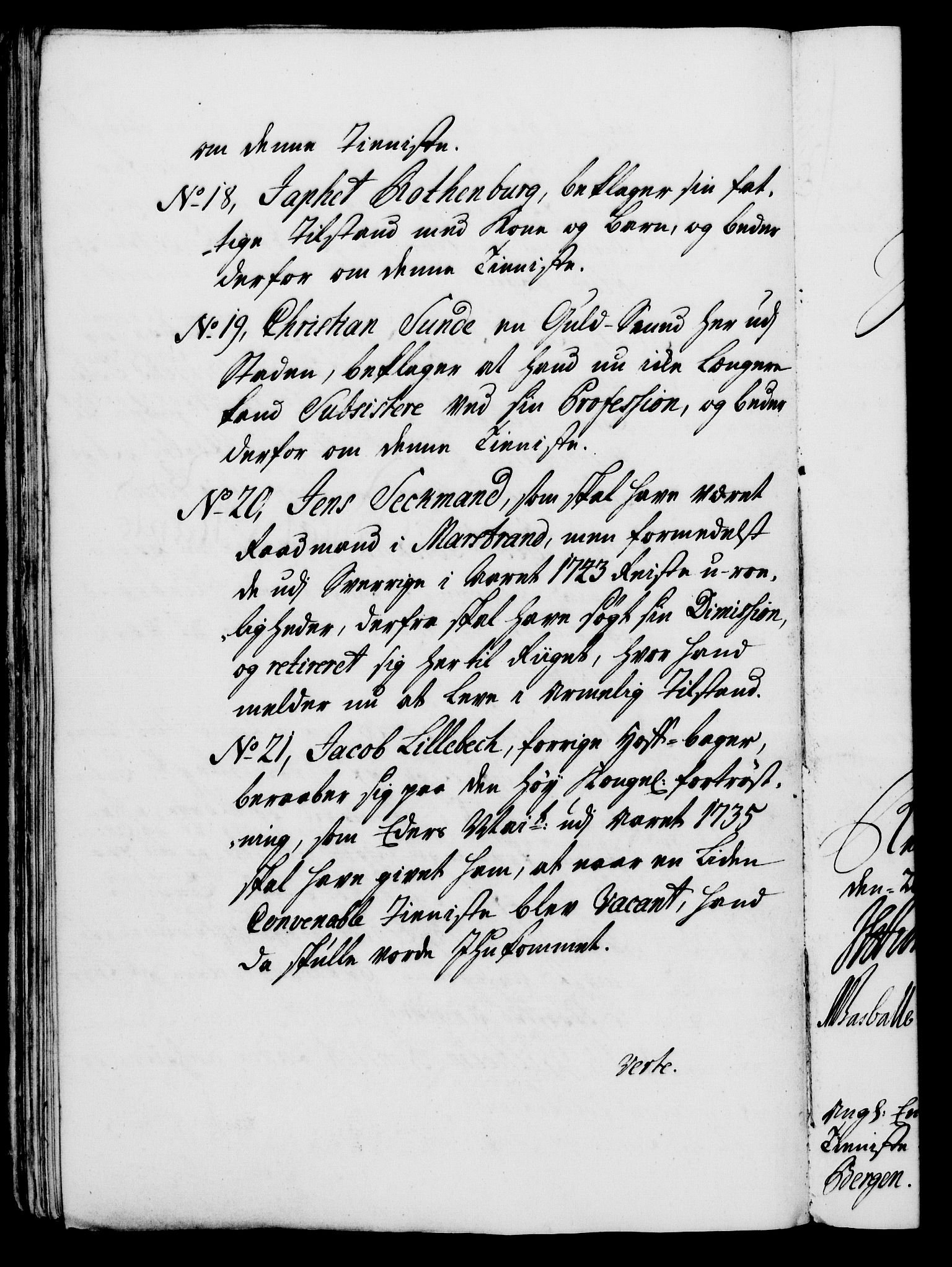 Rentekammeret, Kammerkanselliet, AV/RA-EA-3111/G/Gf/Gfa/L0028: Norsk relasjons- og resolusjonsprotokoll (merket RK 52.28), 1745-1746, p. 454