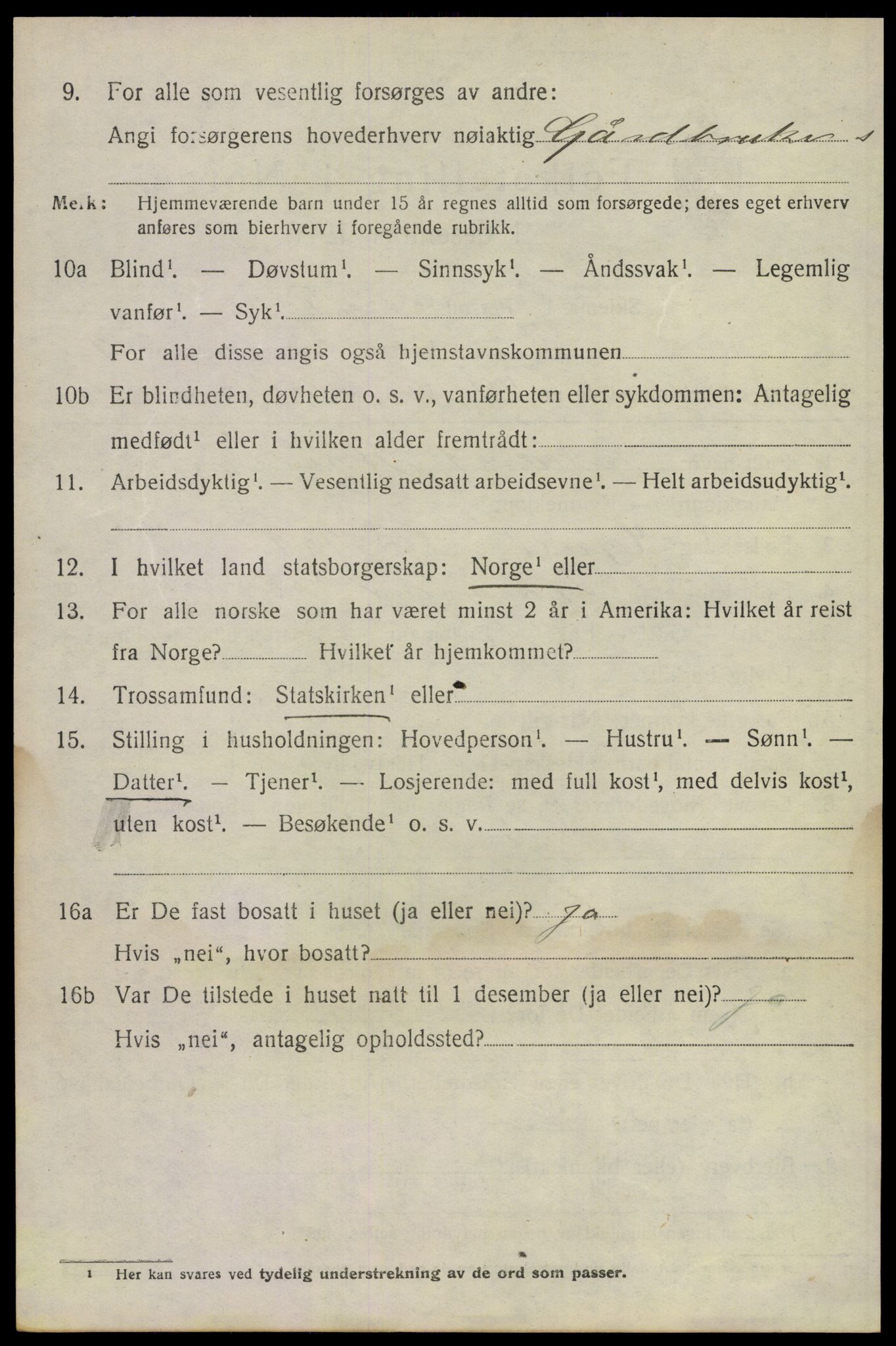 SAKO, 1920 census for Lier, 1920, p. 16753