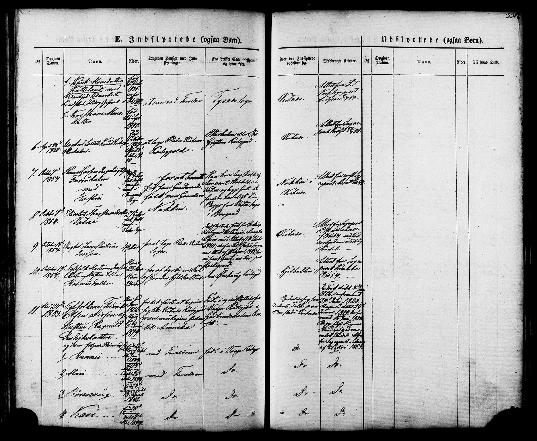 Ministerialprotokoller, klokkerbøker og fødselsregistre - Møre og Romsdal, AV/SAT-A-1454/539/L0529: Parish register (official) no. 539A02, 1848-1872, p. 331